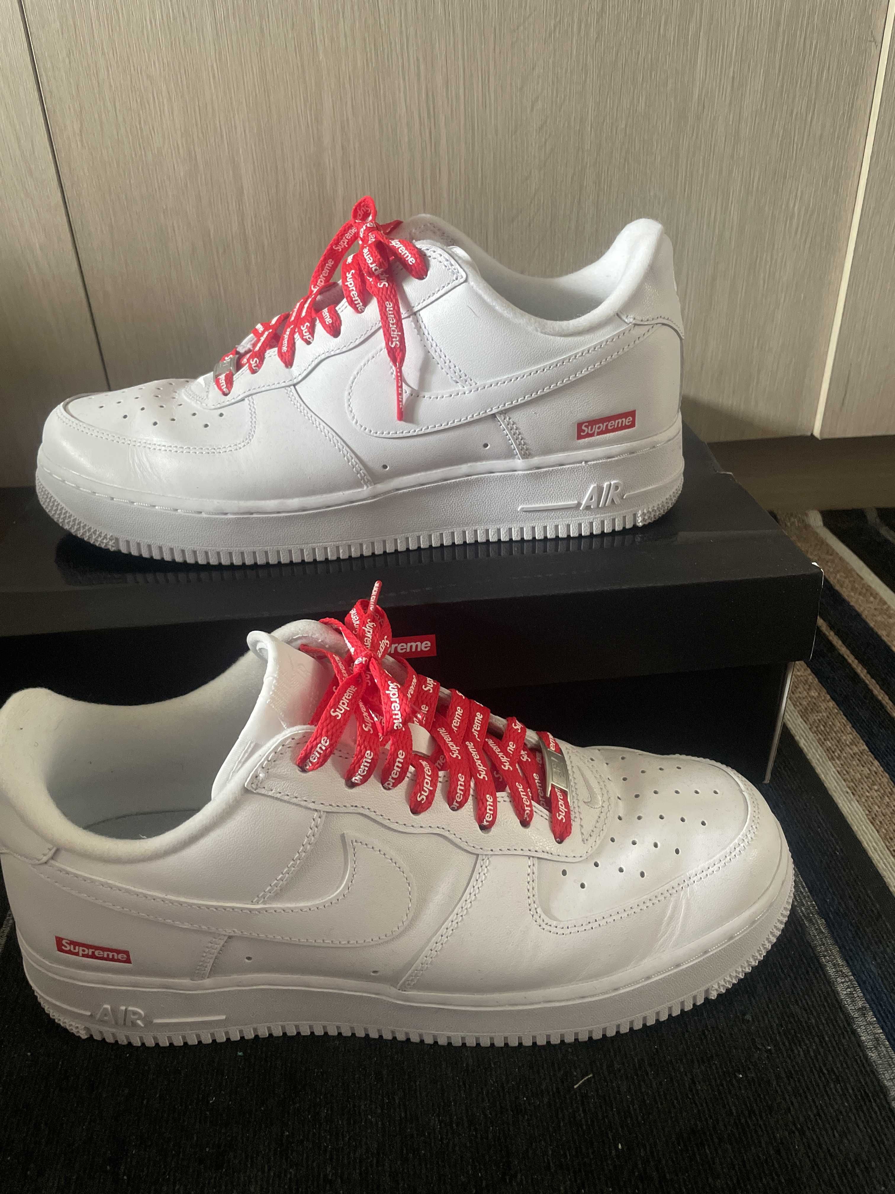 Supreme × Nike Air Force 1 Low "White"