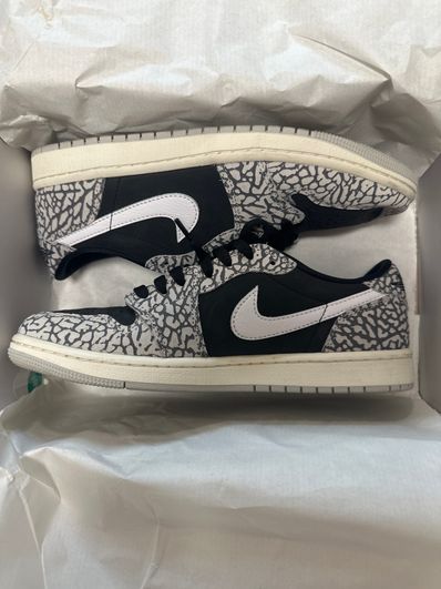 Nike Air Jordan 1 Retro Low OG "Black Cement"