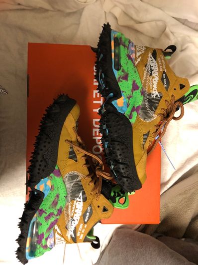 Off-White × Nike Air Terra Forma "Wheat and Green Strike"