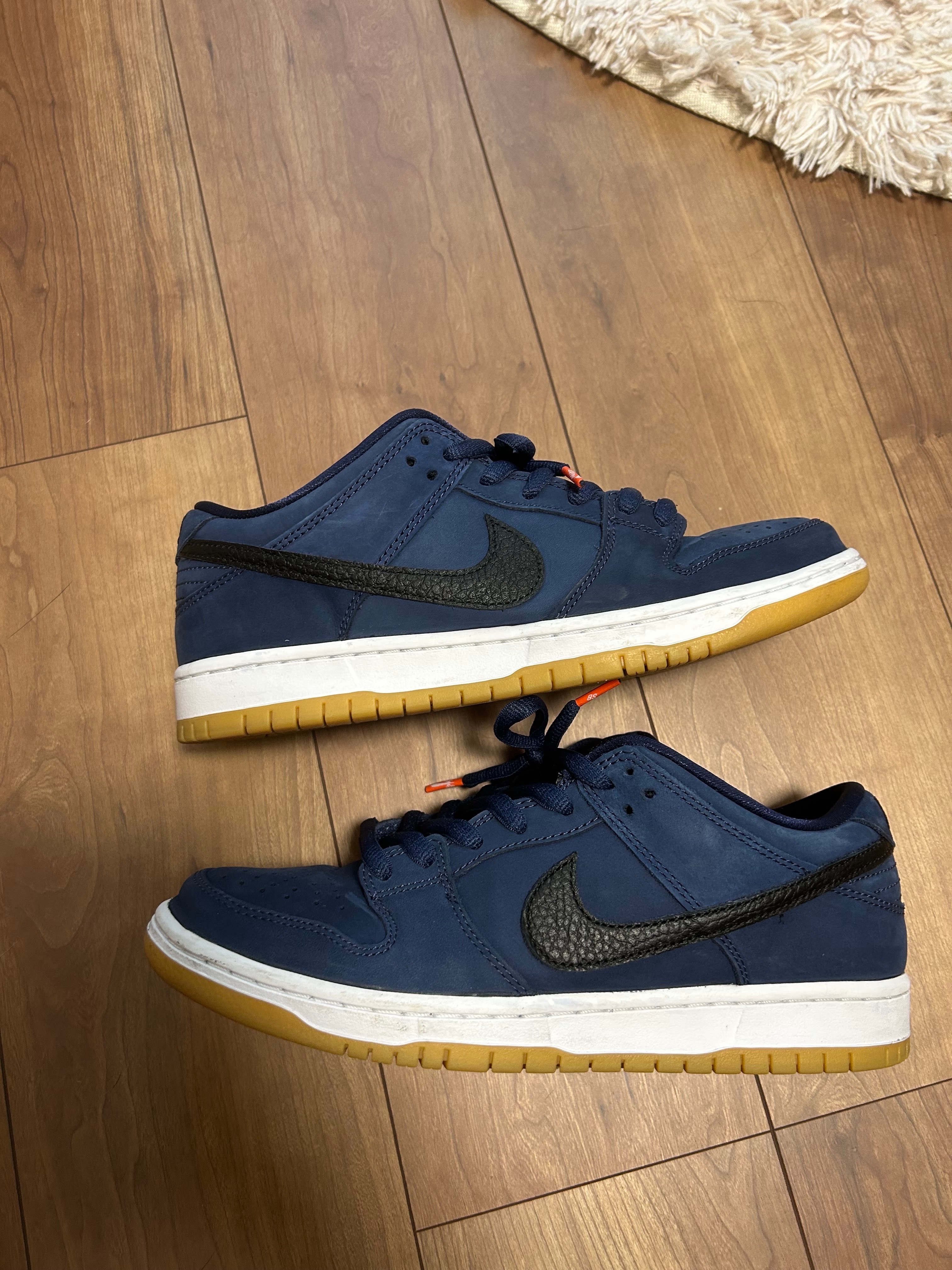Nike SB Dunk Low Orange Label "Obsidian/Black-Light Gum Brown"