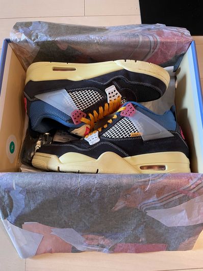 UNION × Nike Air Jordan 4 "Off Noir"