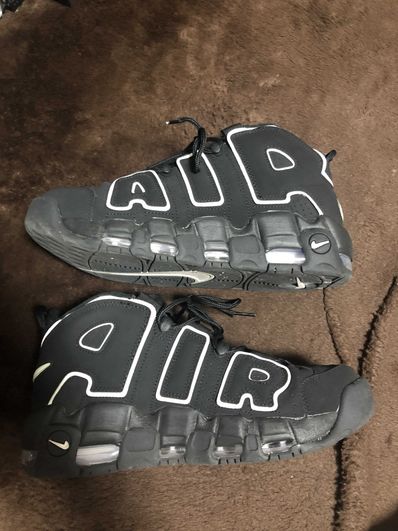 Nike Air More Uptempo "Black/White"(2020)
