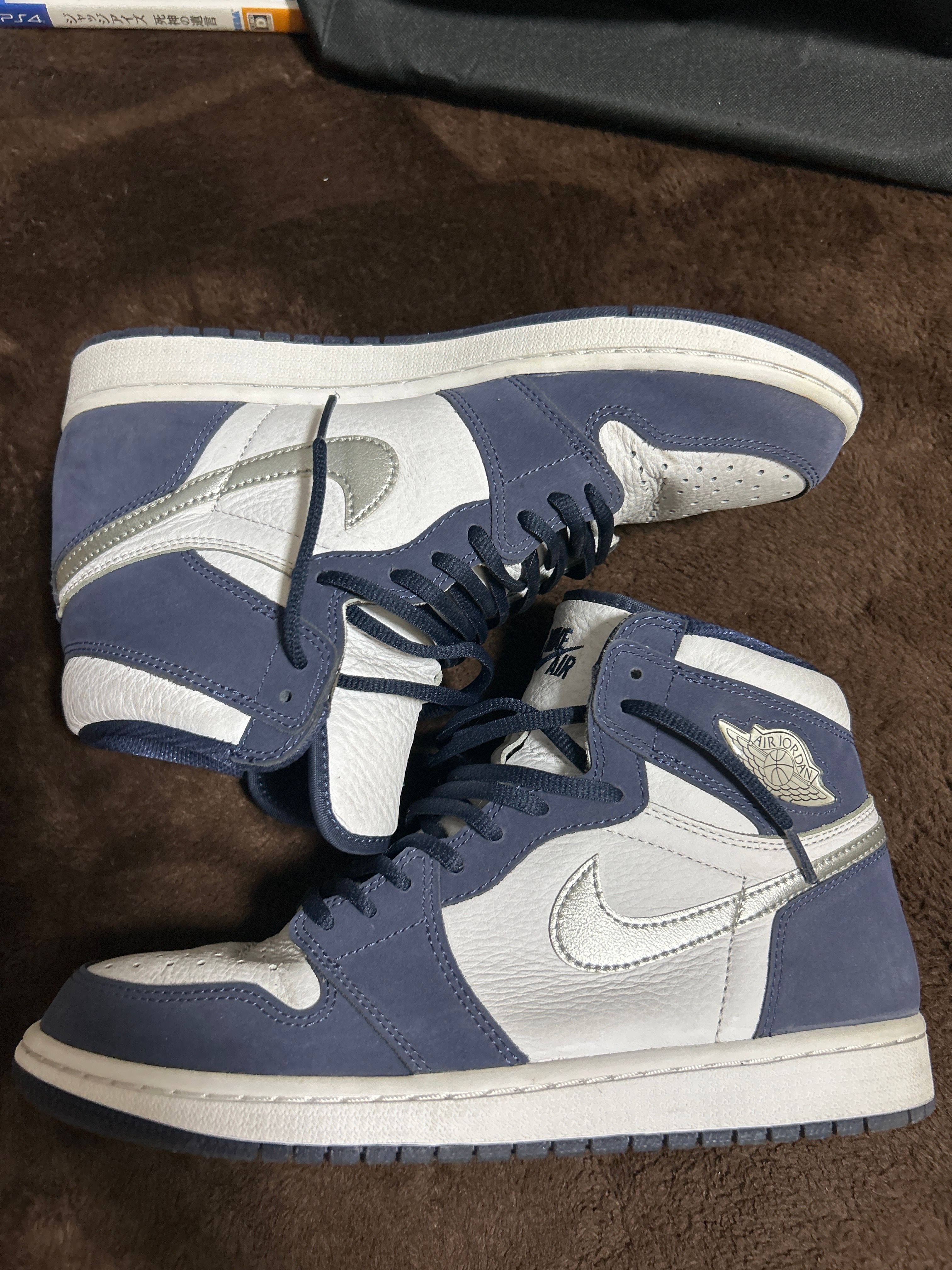 Nike Air Jordan 1 High OG CO.JP "White/Midnight Navy" (2020)(ブリーフケースなし)