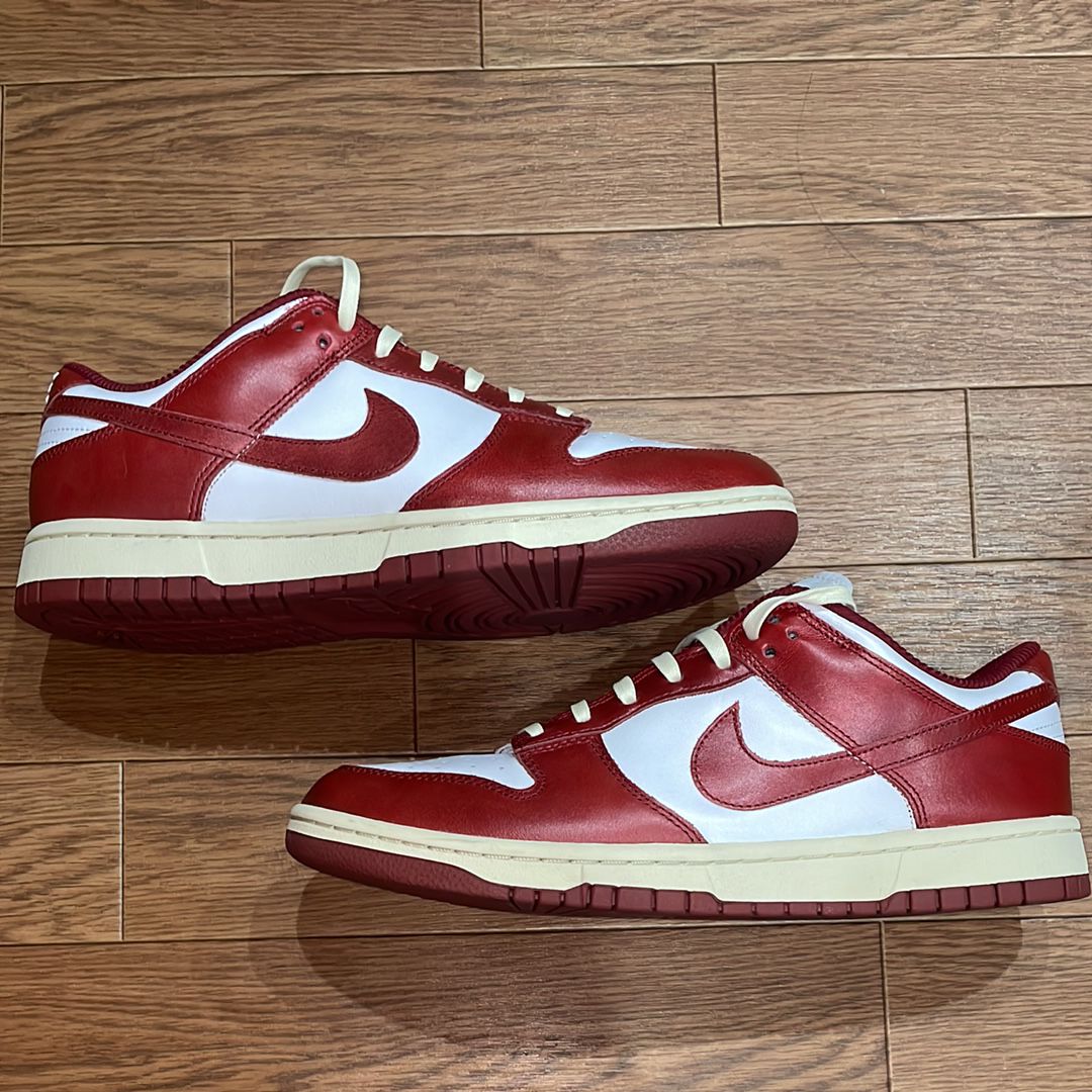 Nike Women's Dunk Low PRM "Team Red and White"