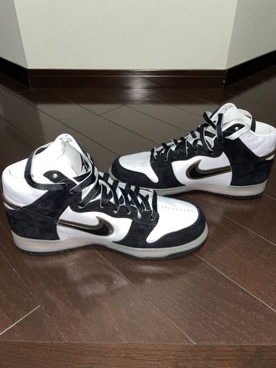 SLAM JAM x NIKE DUNK HIGH "WHITE/CLEAR BLACK"