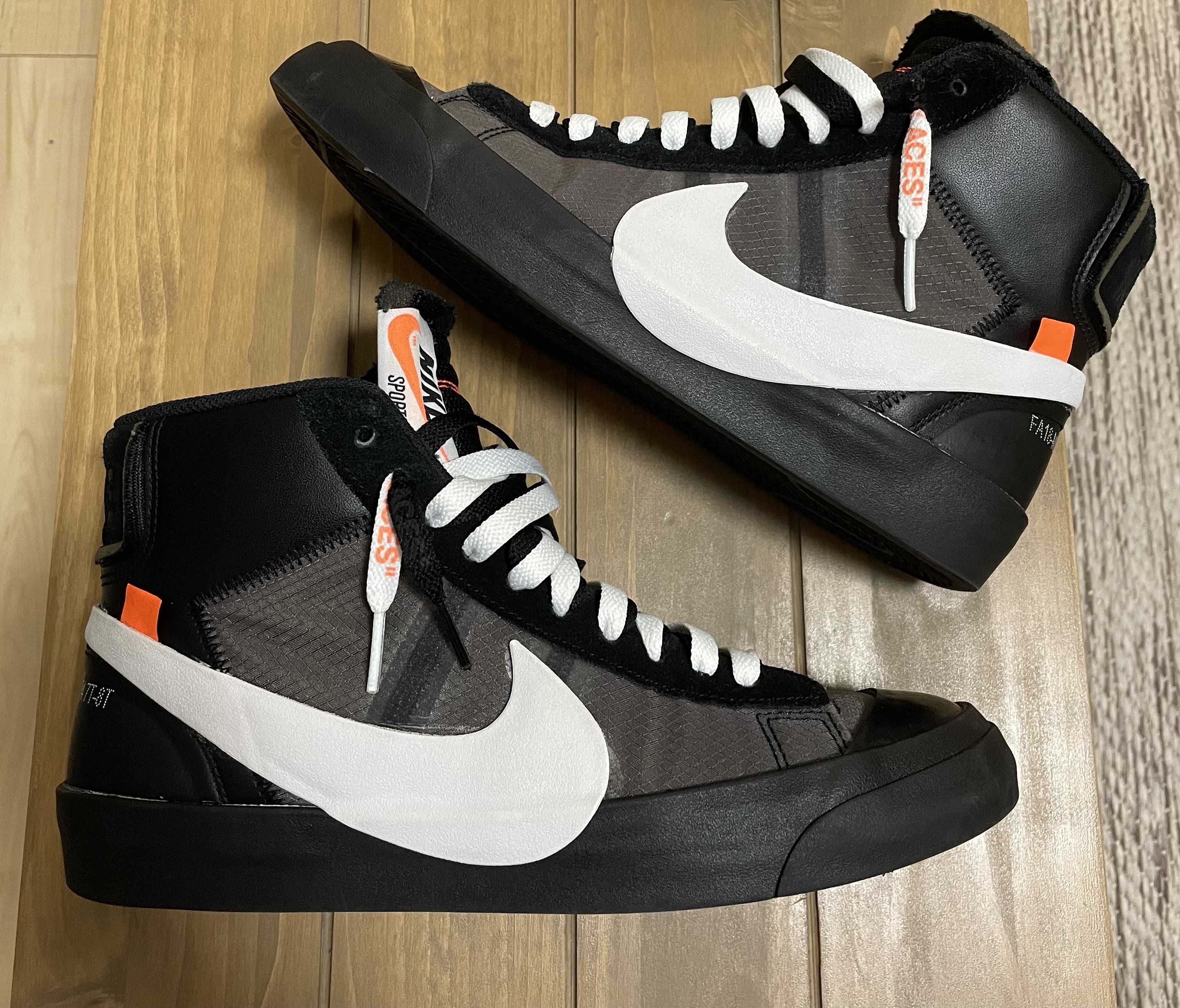 Off-White × Nike Blazer Studio Mid "Grim Reaper"