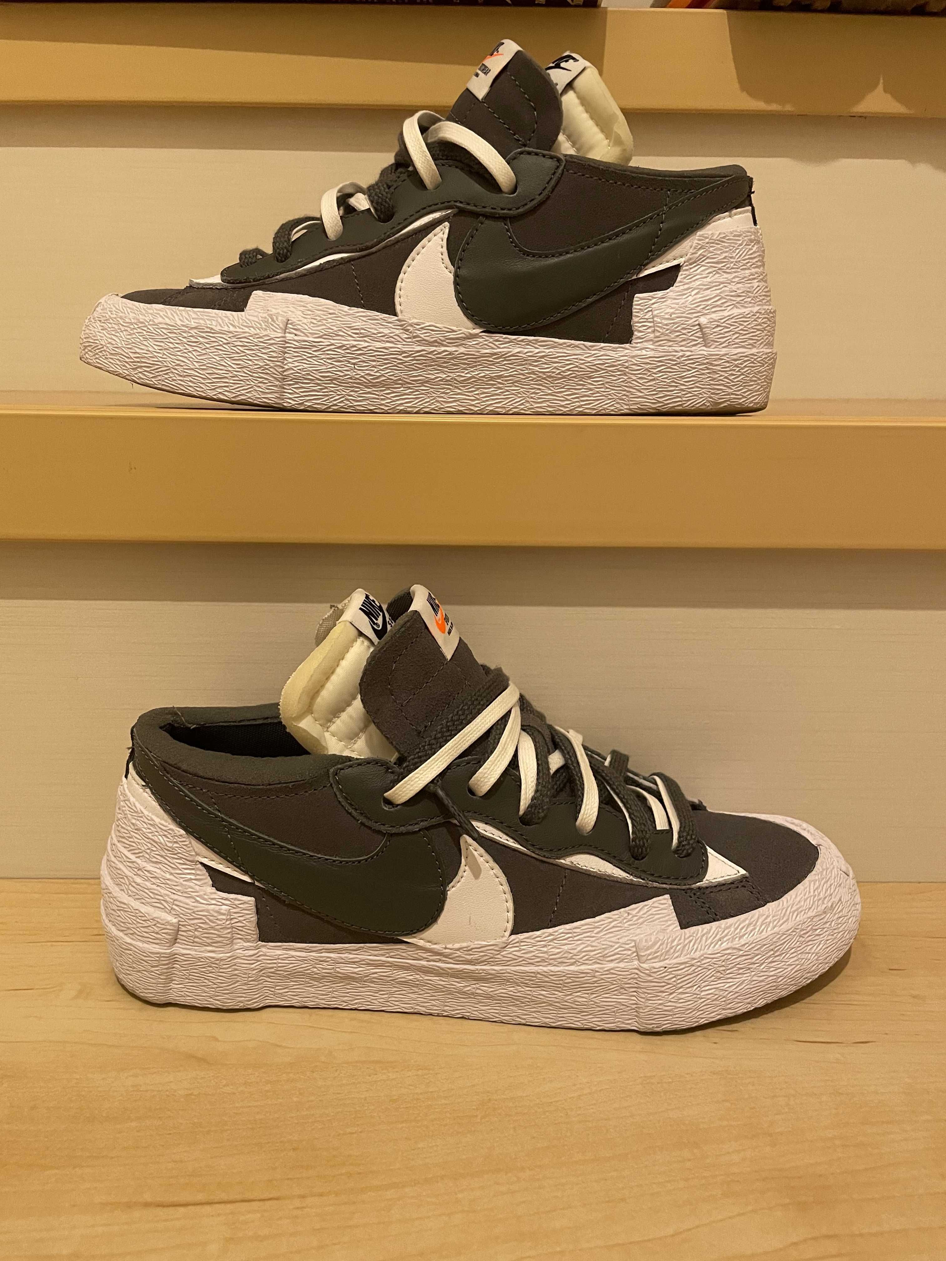 Sacai × Nike Blazer Low "Iron Grey"
