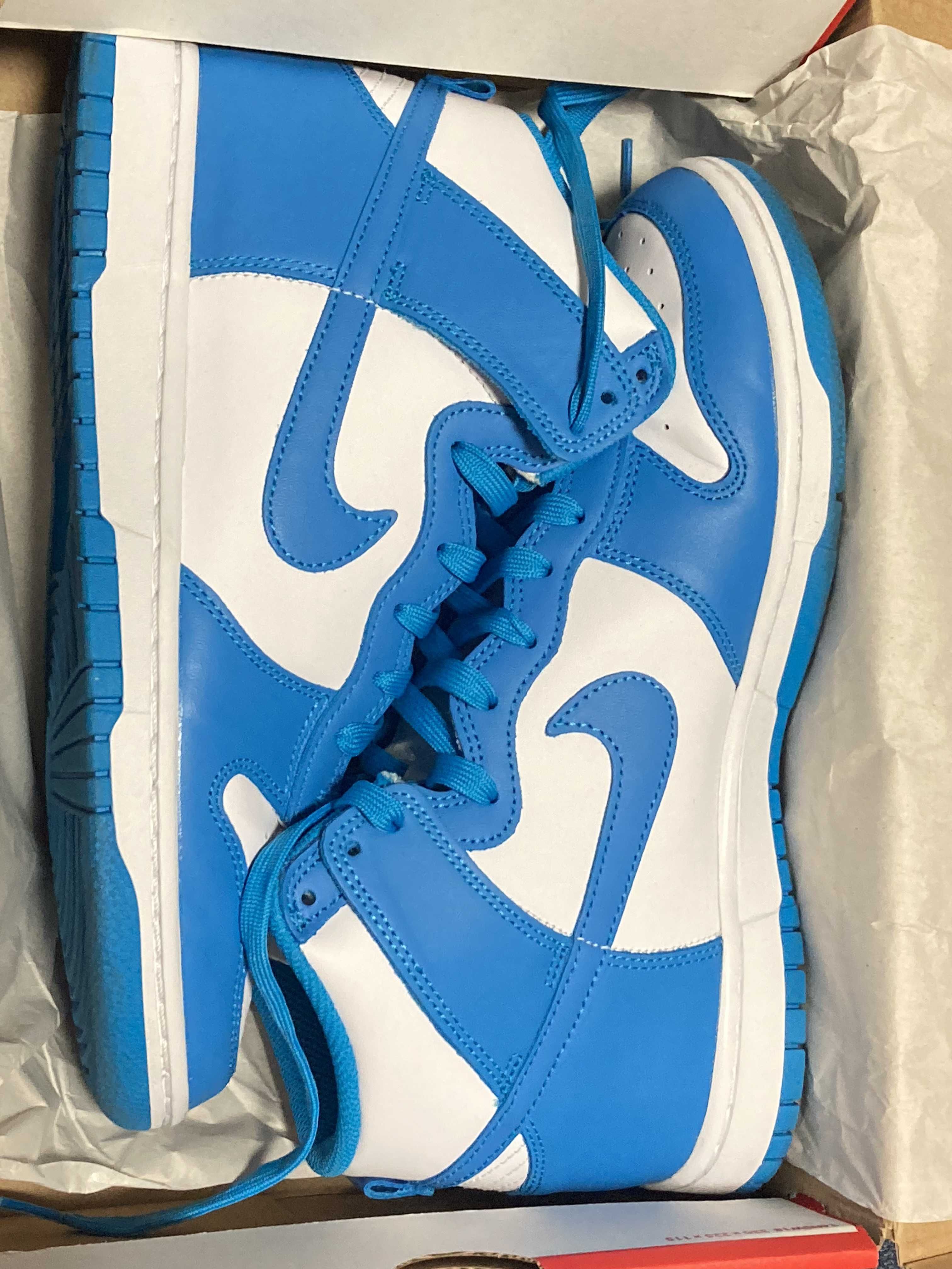 Nike Dunk High "Championship Blue"