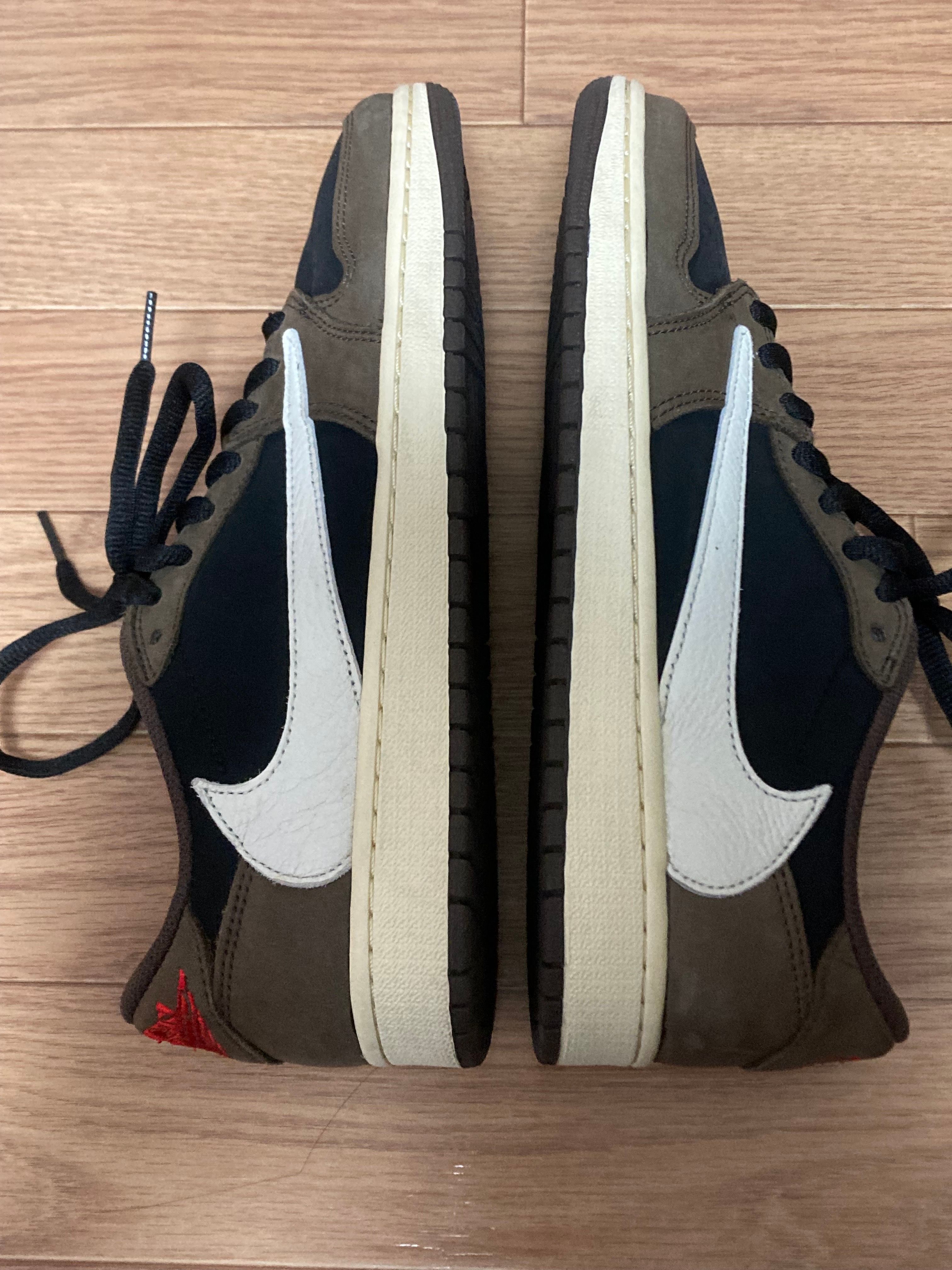 Travis Scott × Nike Air Jordan 1 Low OG SP-T "Black/Dark Mocha"