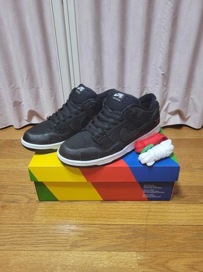 Wasted Youth × Nike SB Dunk Low "Black Denim" / VERDY