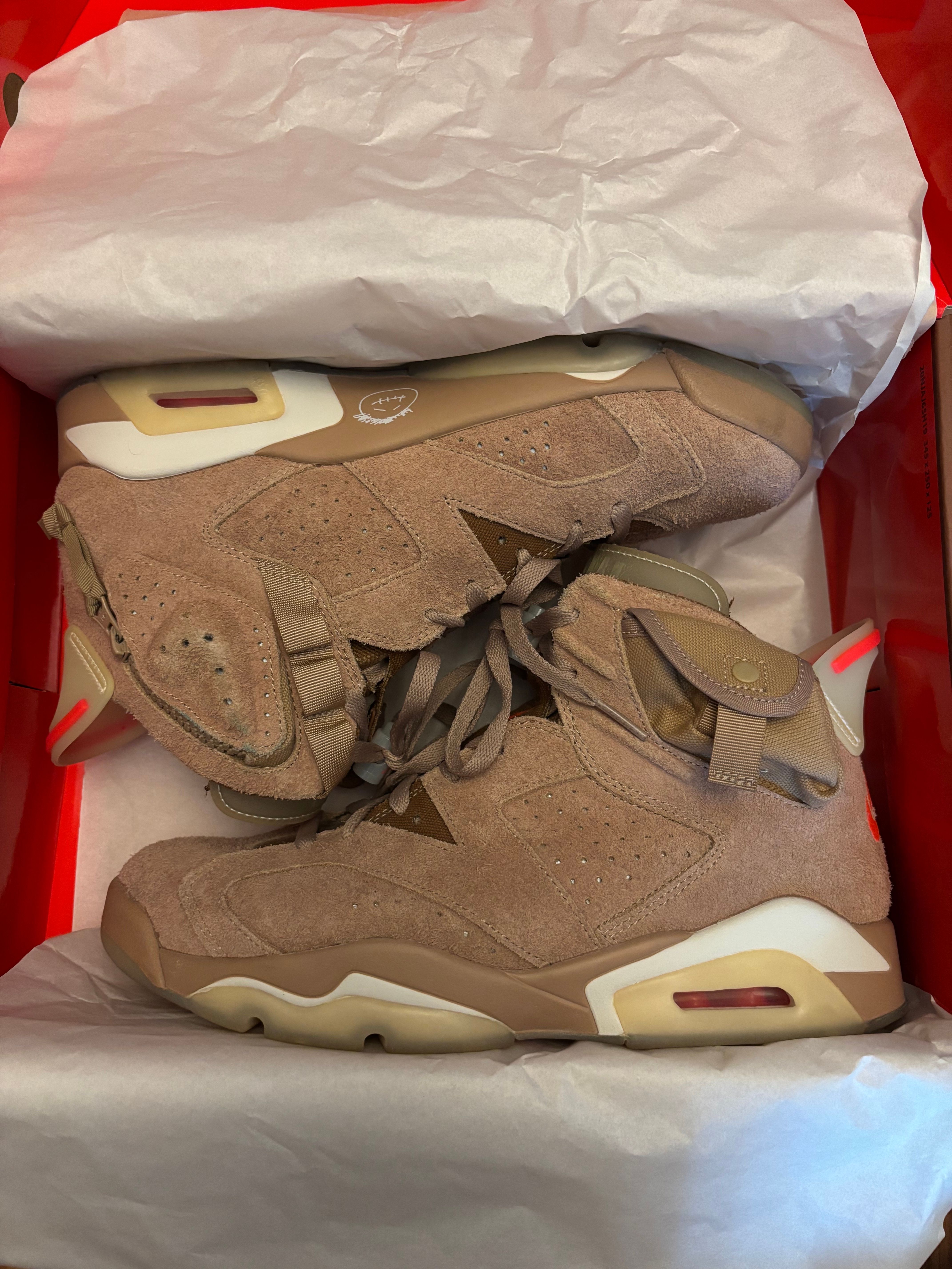 Travis Scott × Nike Air Jordan 6 "British Khaki"