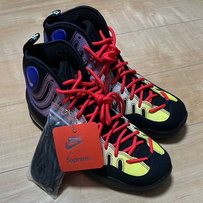 Supreme × Nike Air Bakin "Black/Multi"
