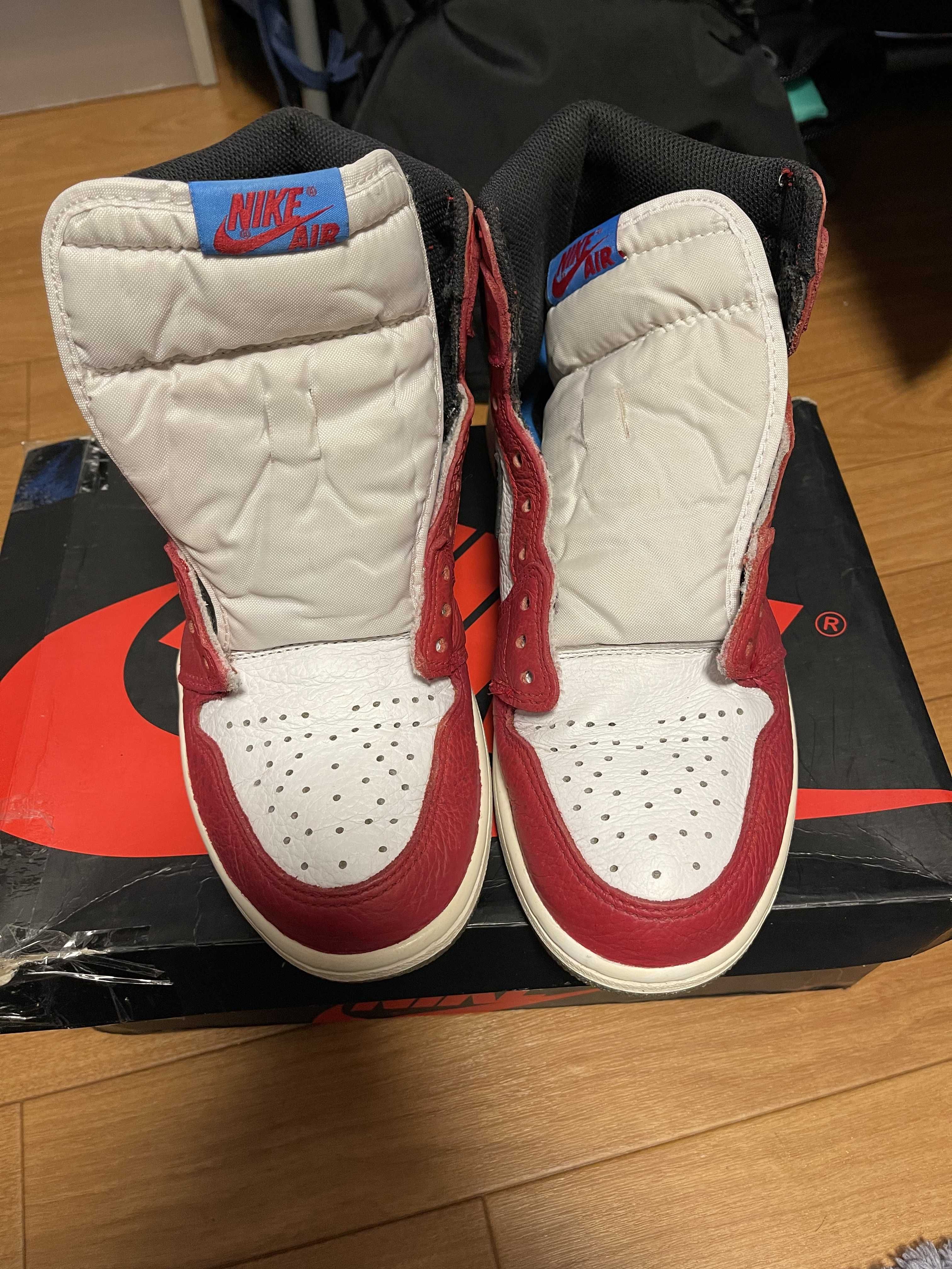 Spiderman × Nike Air Jordan 1 Origin Story "Gym Red/White/Photo Blue/Black"
