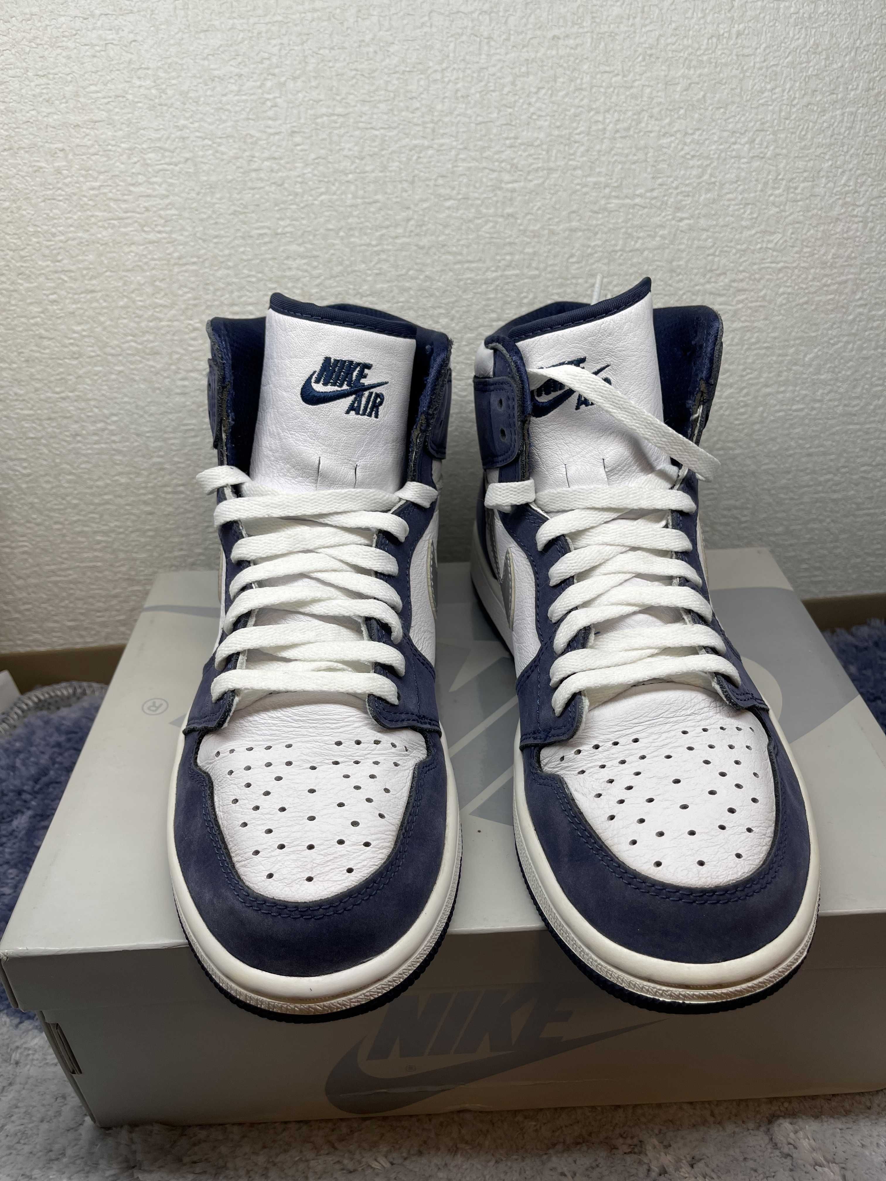 Nike Air Jordan 1 High OG CO.JP "White/Midnight Navy" (2020)(ブリーフケースなし)
