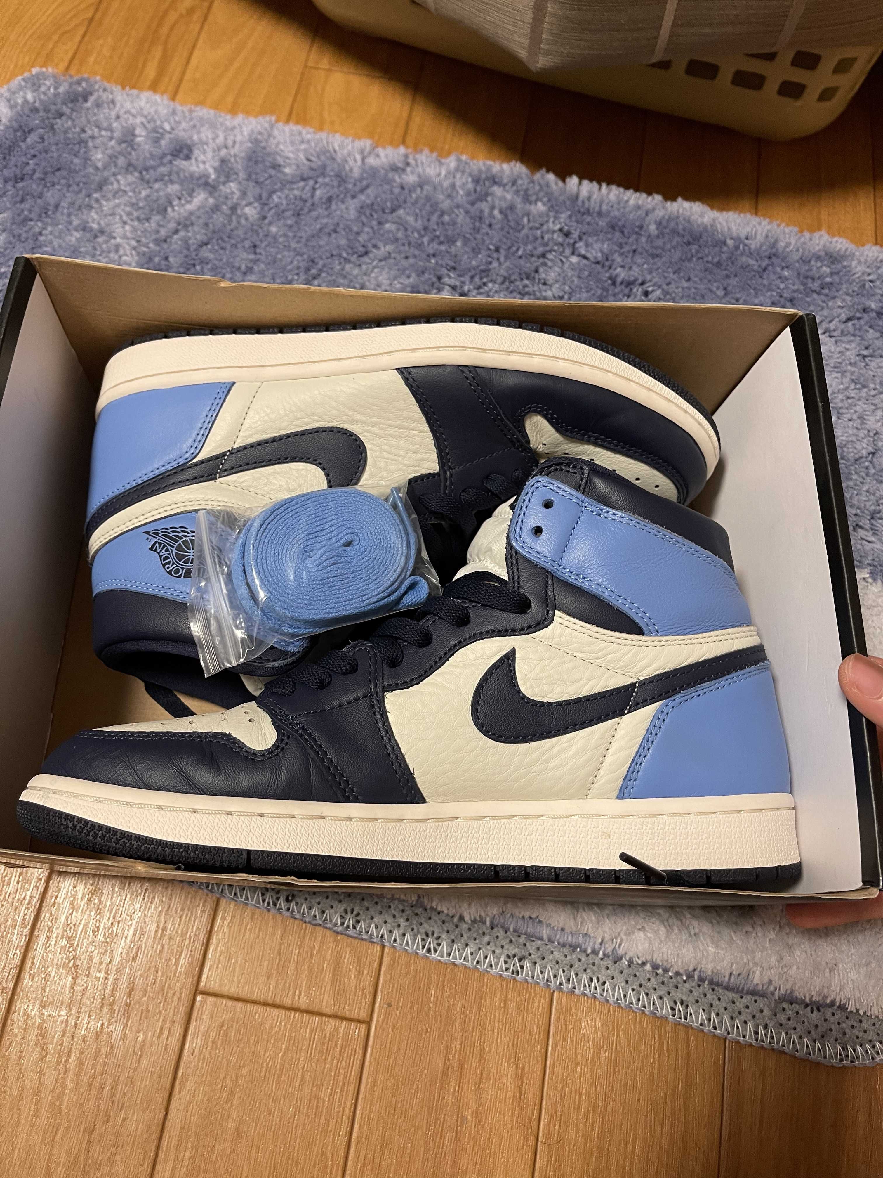 Nike Air Jordan 1 Retro High OG "Obsidian/University Blue"