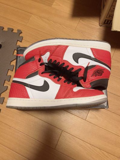 Spiderman × Nike Air Jordan 1 Origin Story "Gym Red/White/Photo Blue/Black"