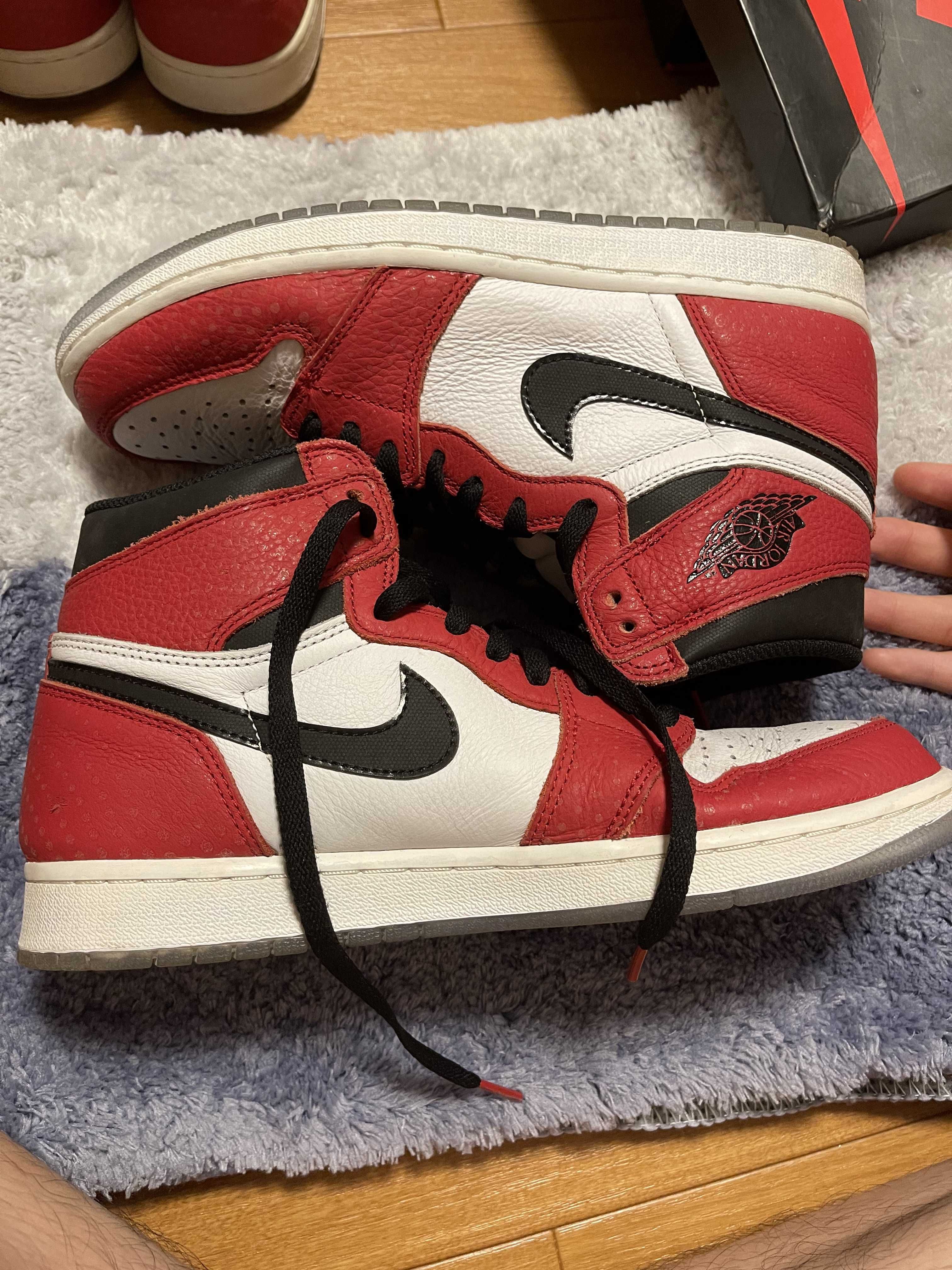 Spiderman × Nike Air Jordan 1 Origin Story "Gym Red/White/Photo Blue/Black"