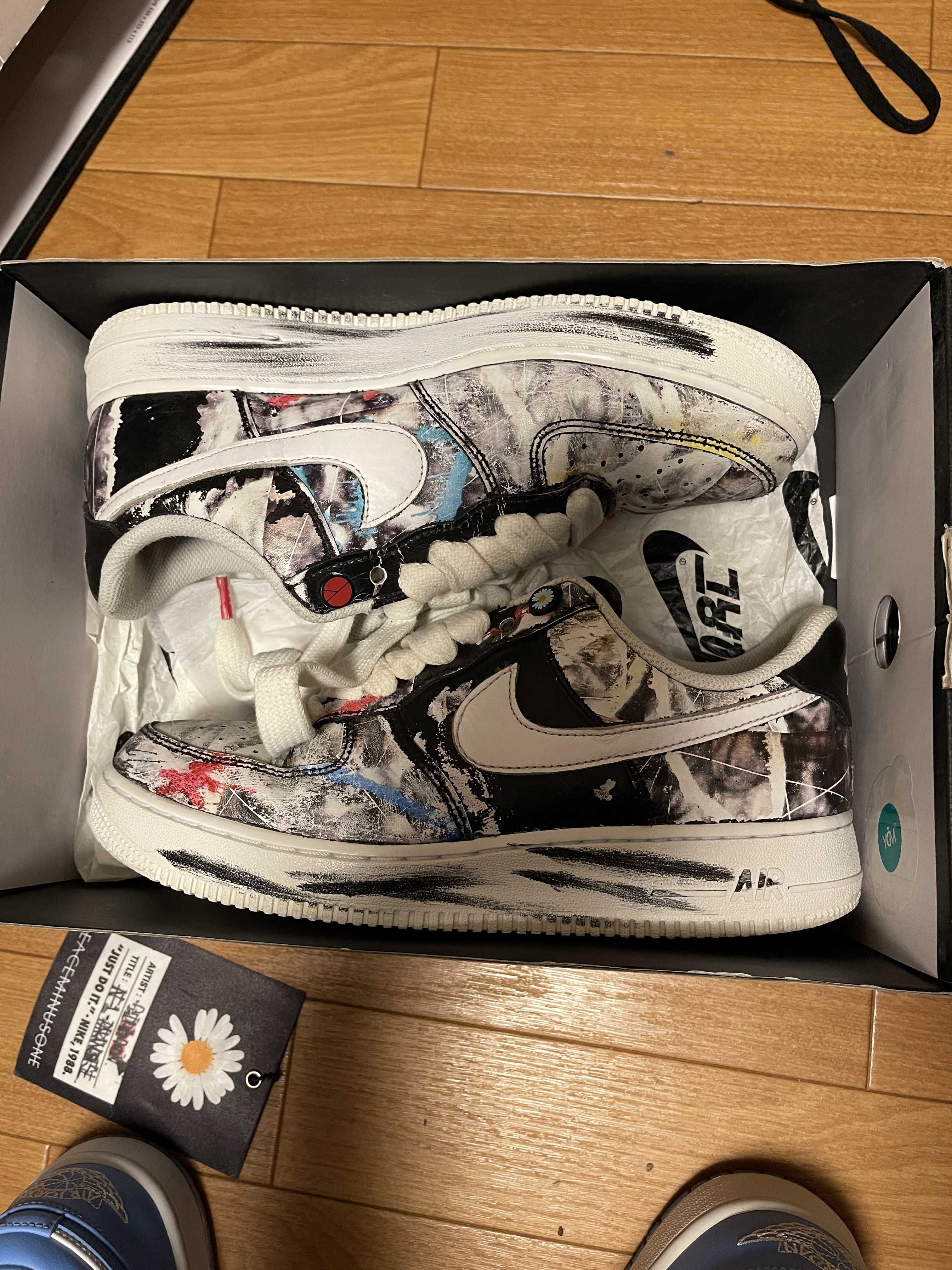 PEACEMINUSONE × Nike Air Force 1 Low Para Noise "Black" / G-DRAGON