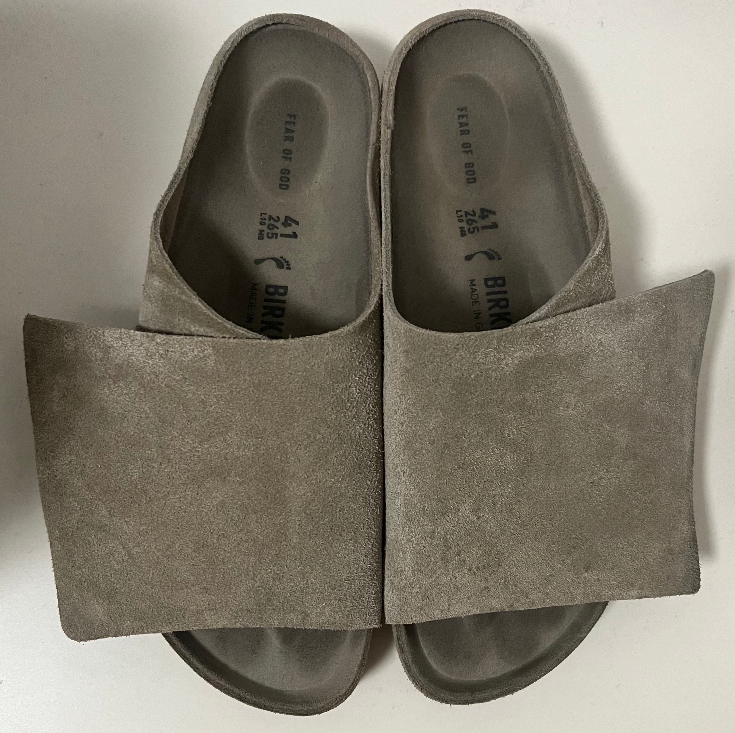 Fear Of God × BIRKENSTOCK Los Feliz Suede "Taupe"