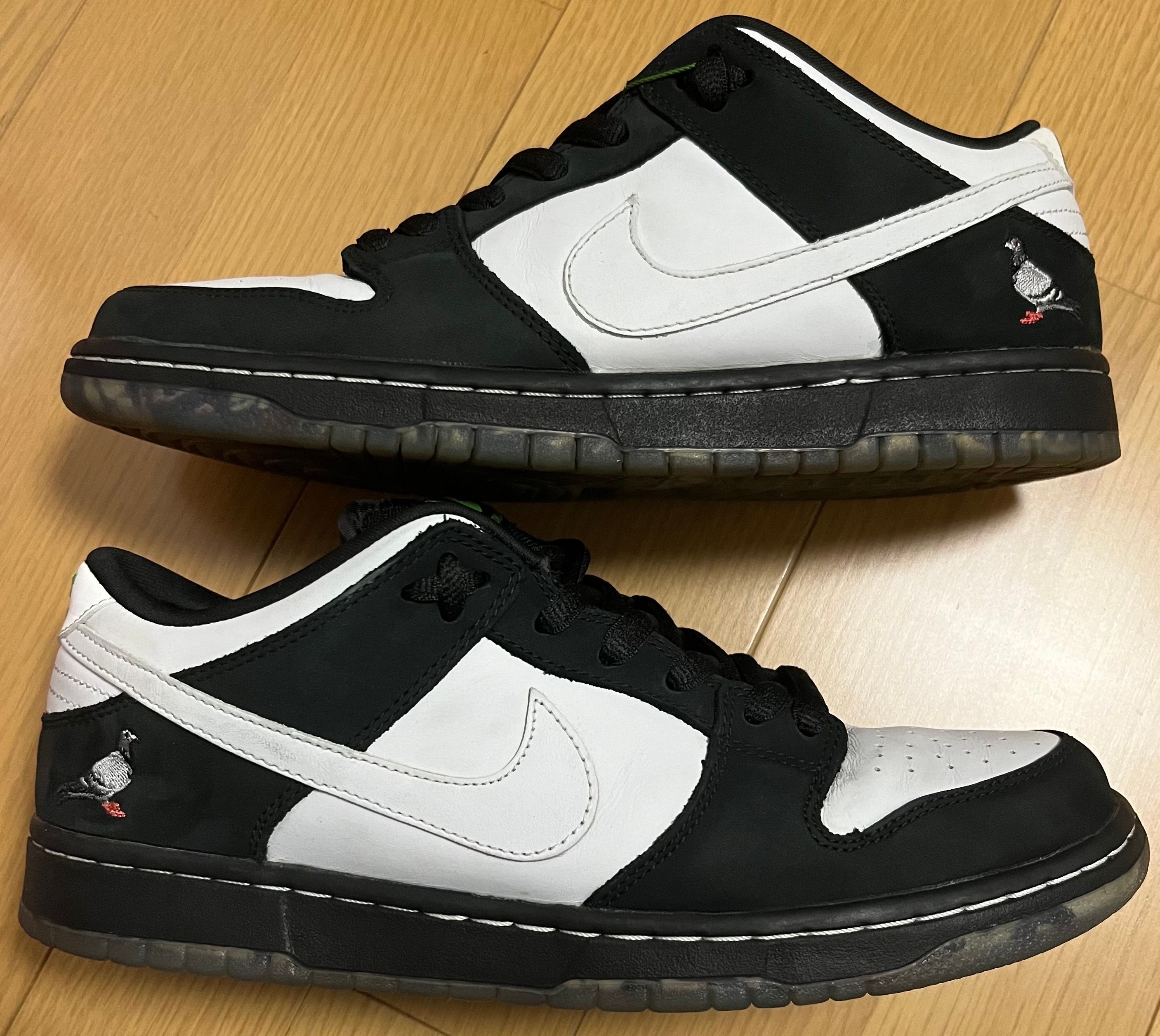STAPLE × Nike SB Dunk Low "Pigeon Black/White"