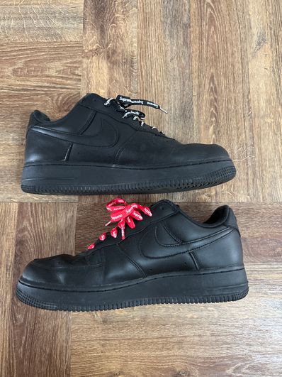 Supreme × Nike Air Force 1 Low "Black"