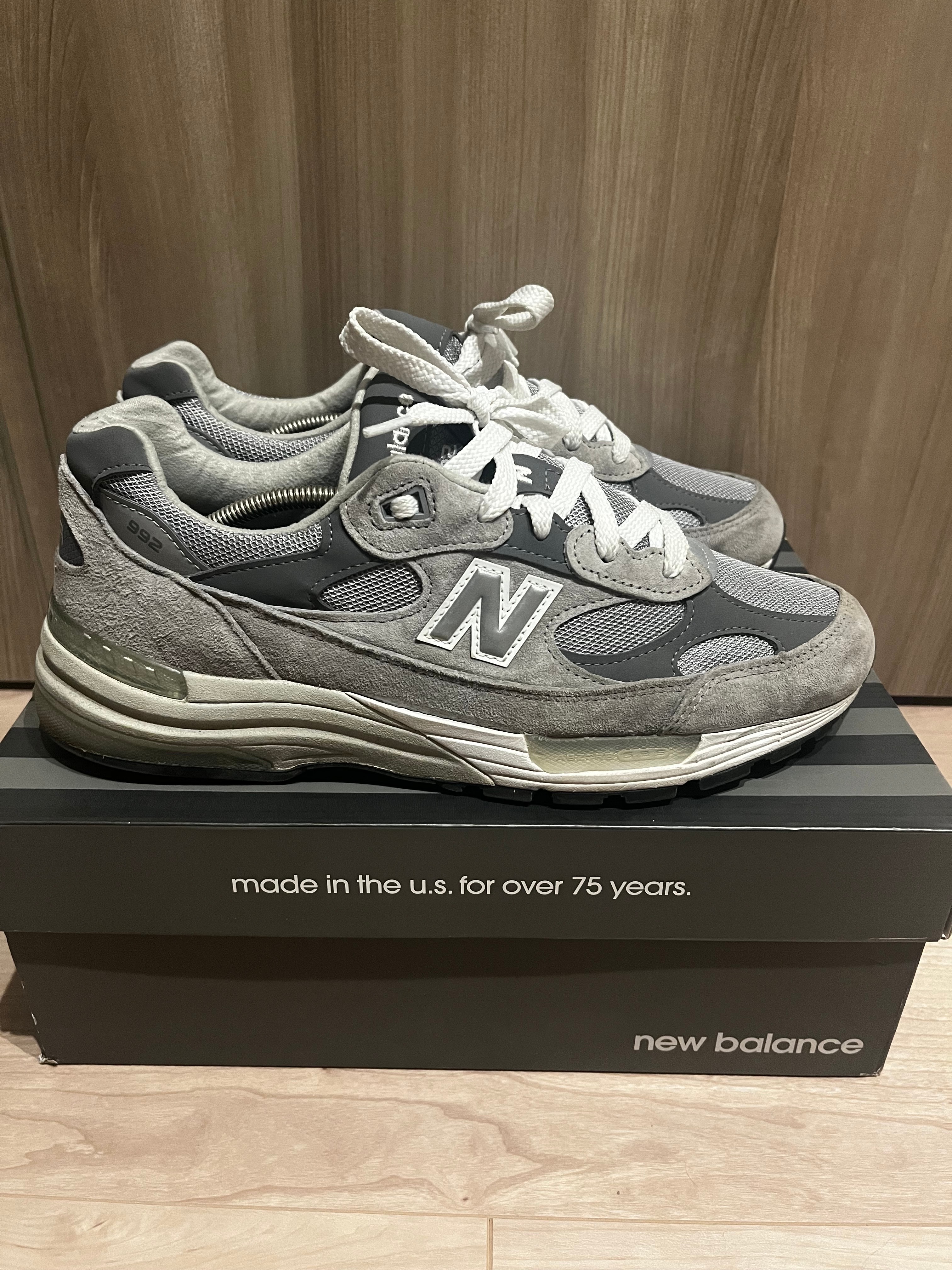 New Balance 992 グレー スニーカー26.5 New Balance 992 グレー 26.5