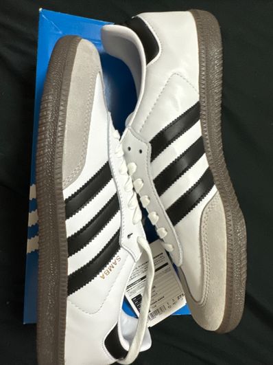 adidas Samba OG "Cloud White/Core Black/Clear Granite"