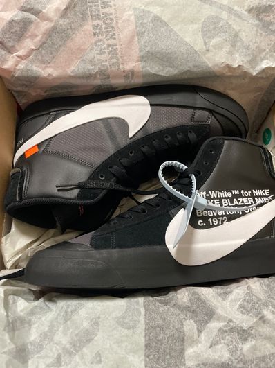 Off-White × Nike Blazer Studio Mid "Grim Reaper"