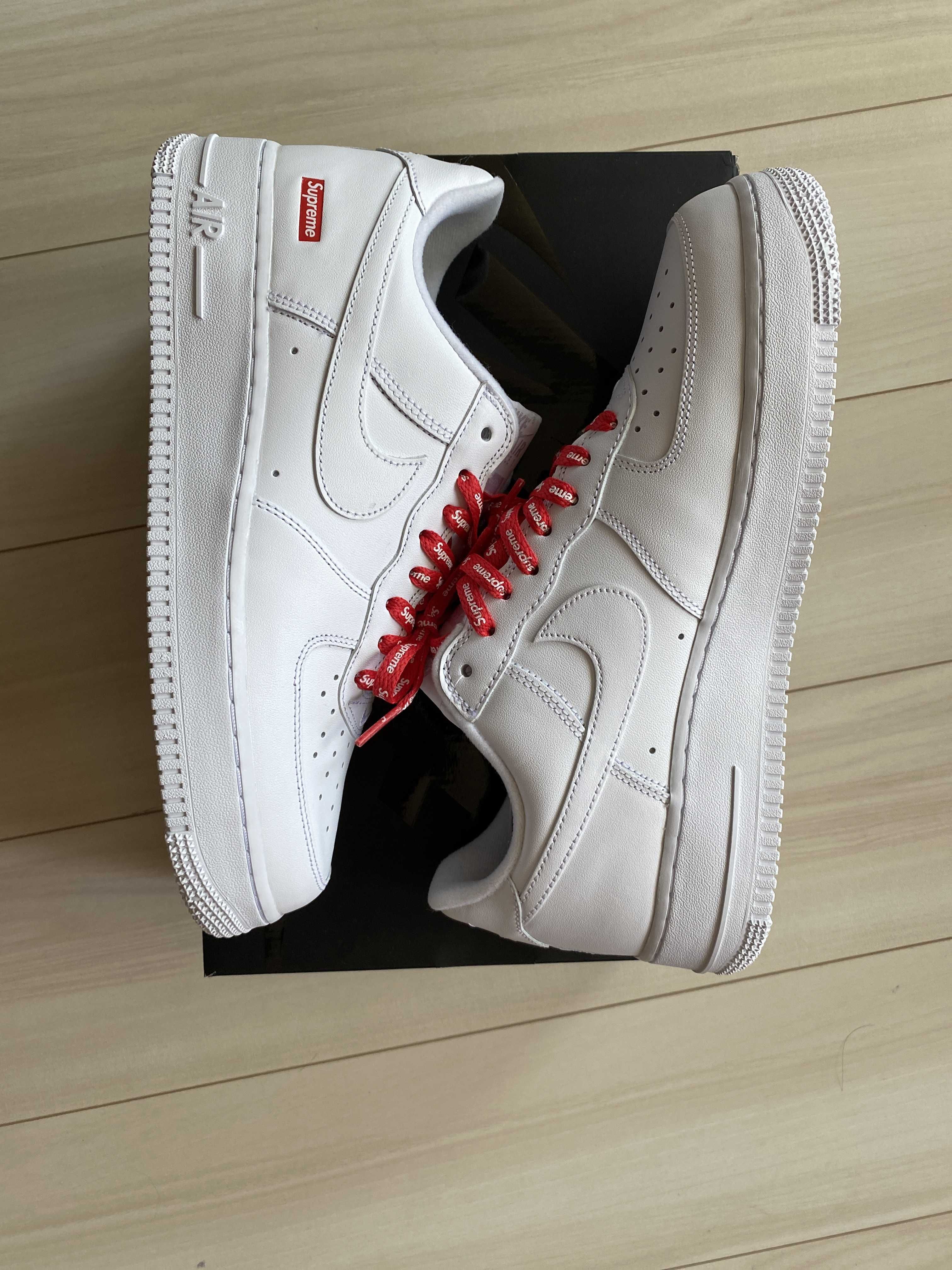Supreme × Nike Air Force 1 Low "White"