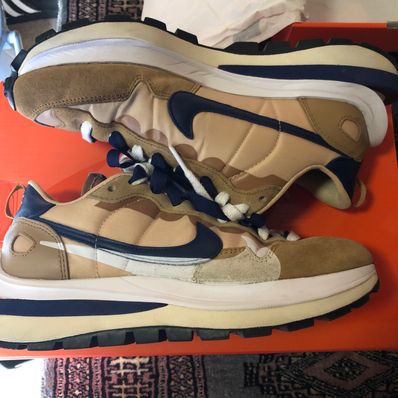 Sacai × Nike Vapor Waffle "Sesame And Blue Void"