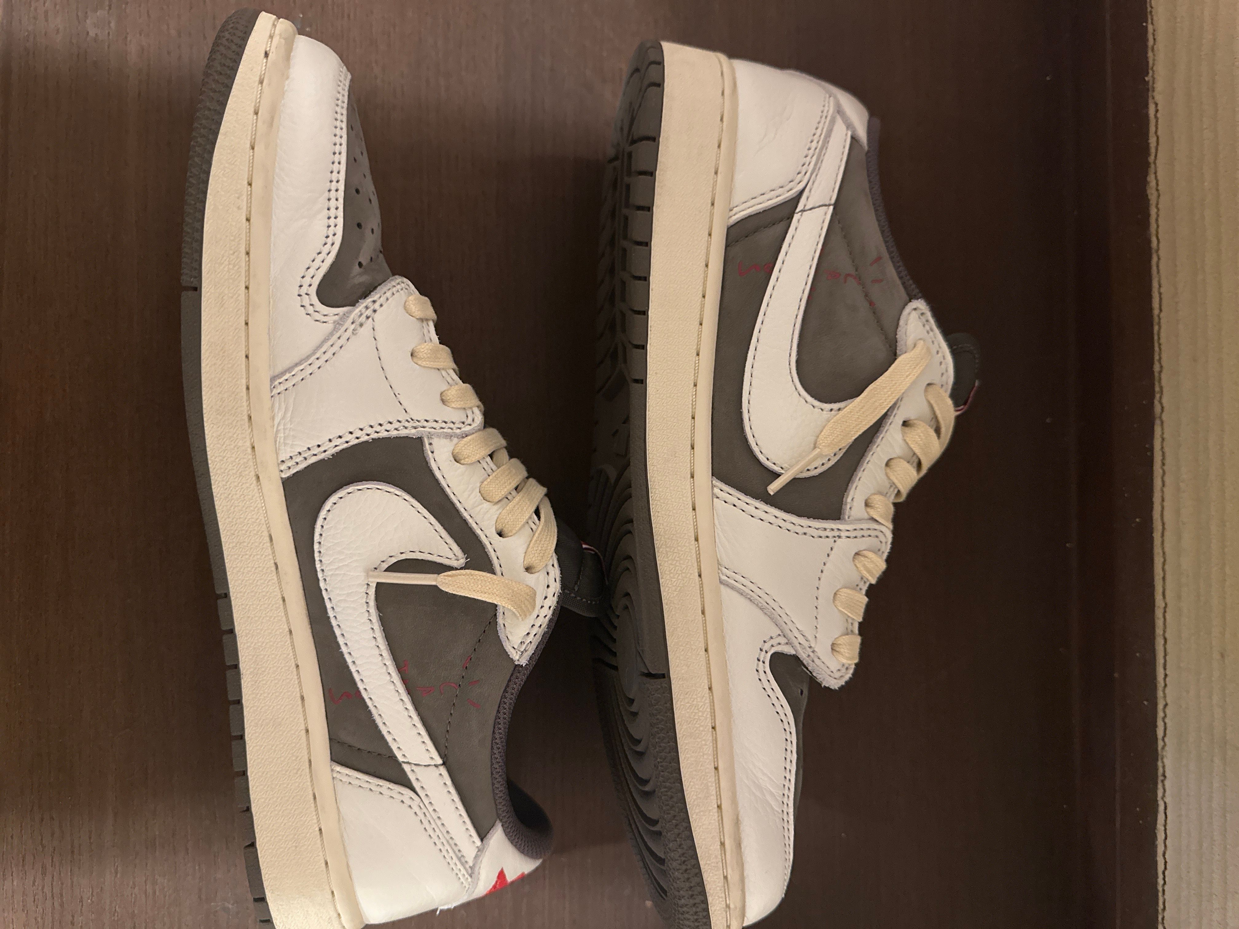 Travis Scott × Nike Air Jordan 1 Low OG SP "Reverse Mocha/Sail and Ridgerock"