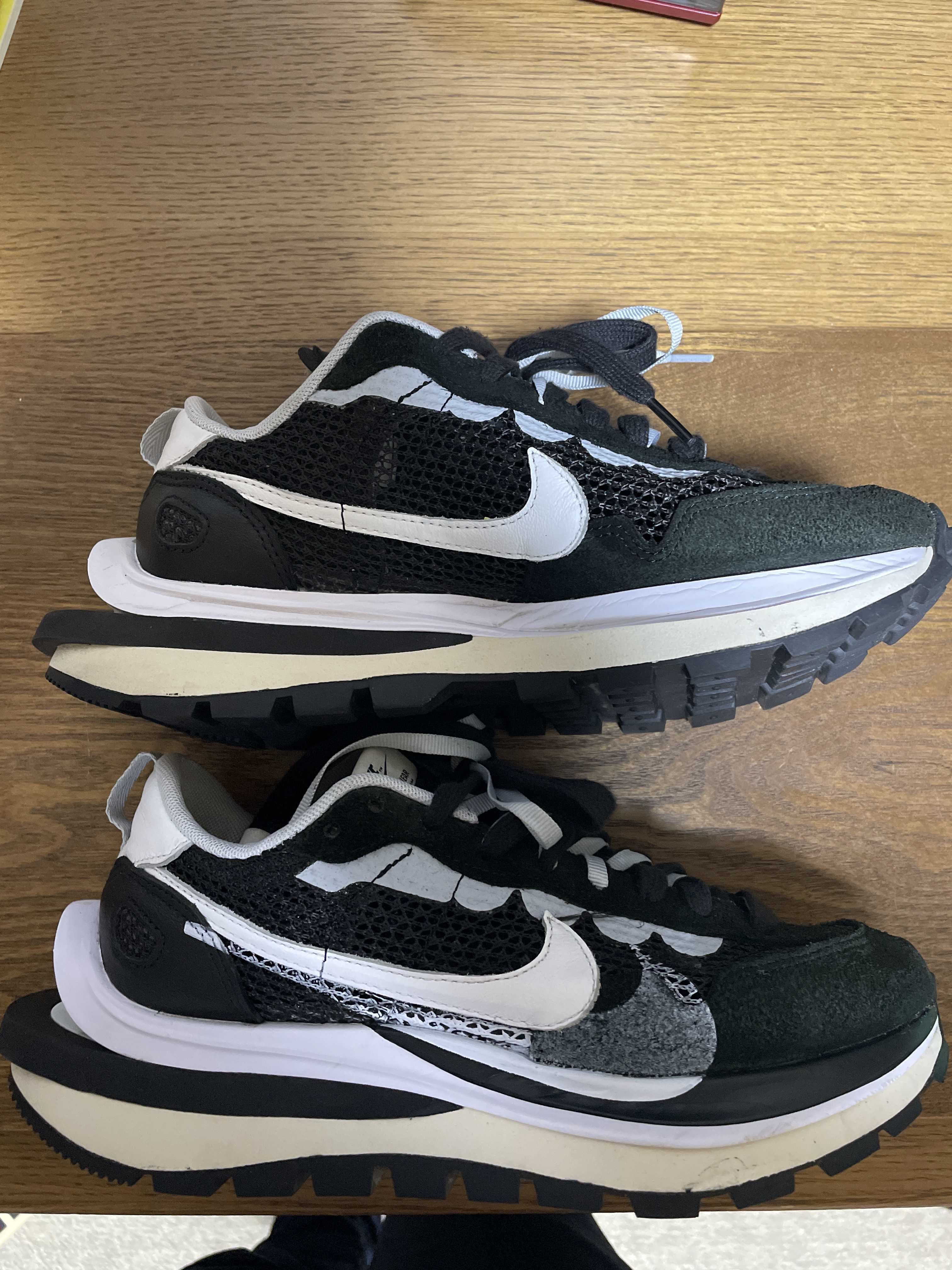 sacai × Nike Vapor Waffle "Black and White"