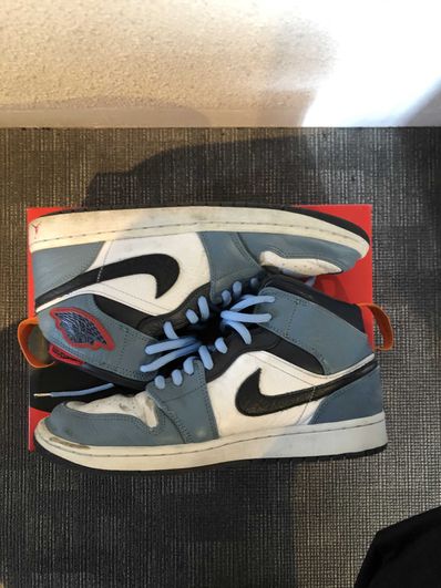 FACETASM × Nike Air Jordan 1 Mid "White/Navy"