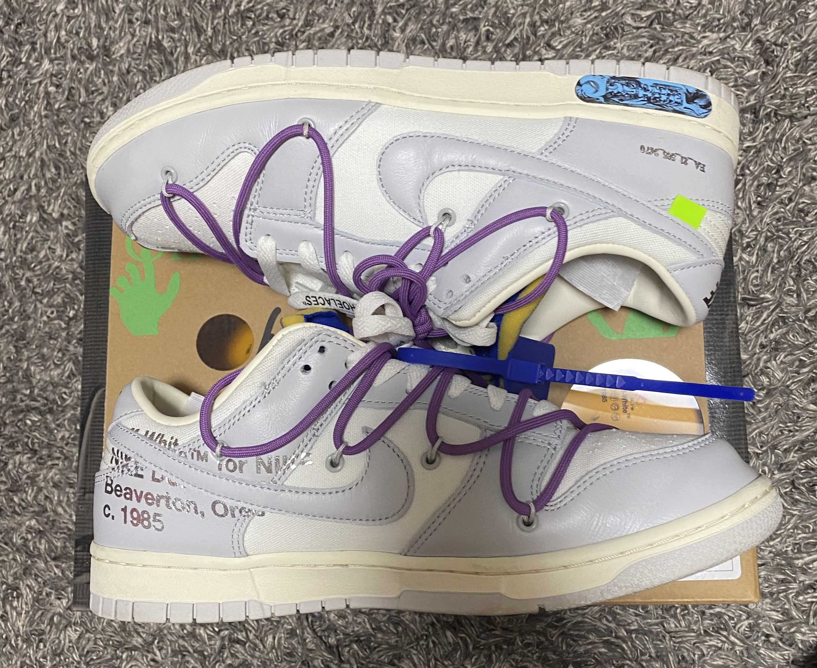 Off-White × Nike Dunk Low 1 of 50 "Lot.48" 