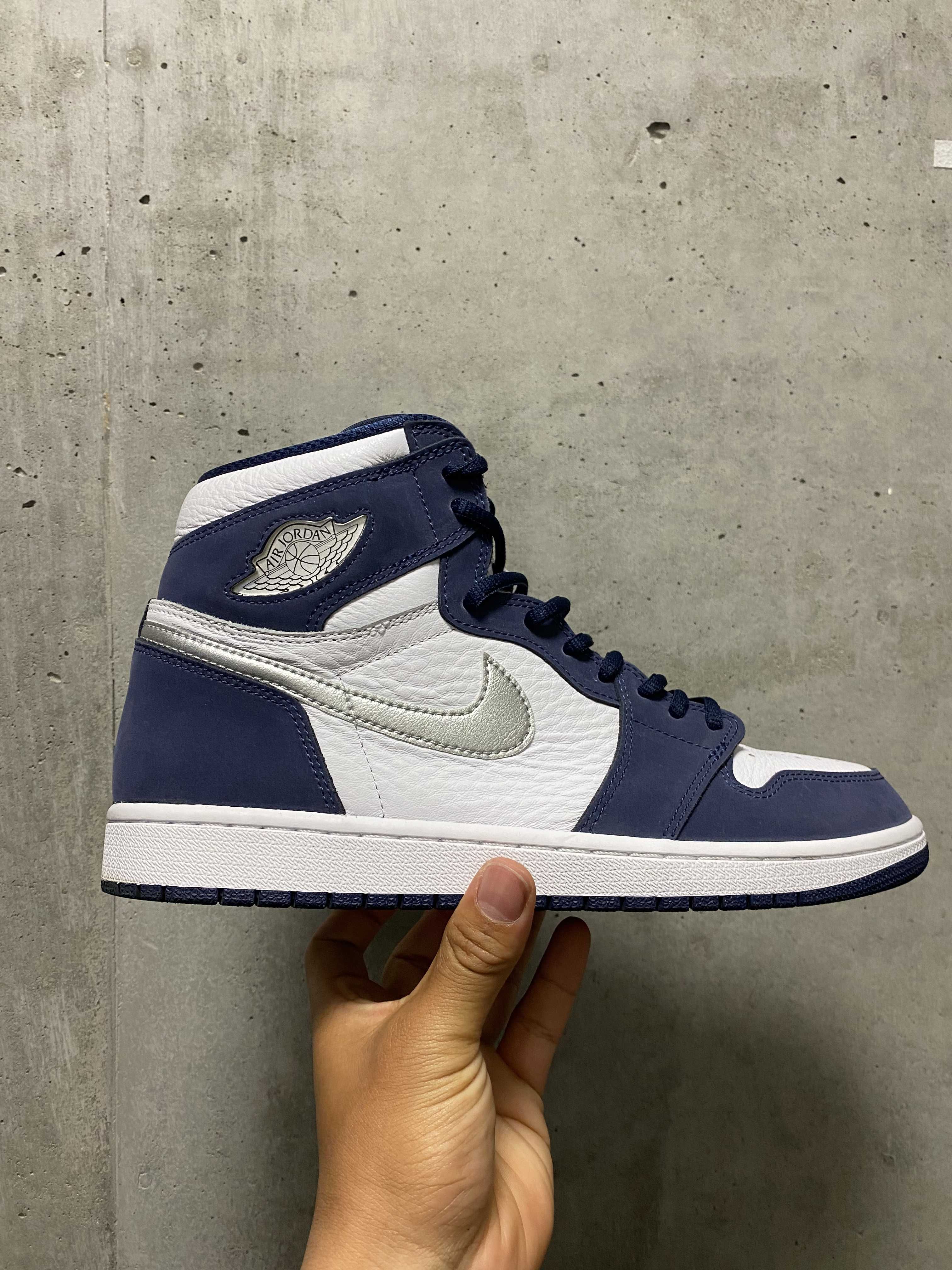 Nike Air Jordan 1 High OG CO.JP "White/Midnight Navy" (2020)(ブリーフケースなし)