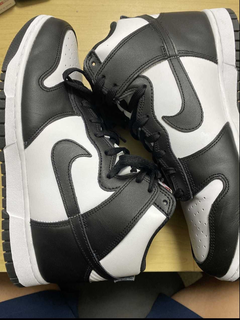 Nike Women's Dunk High "Black and White"