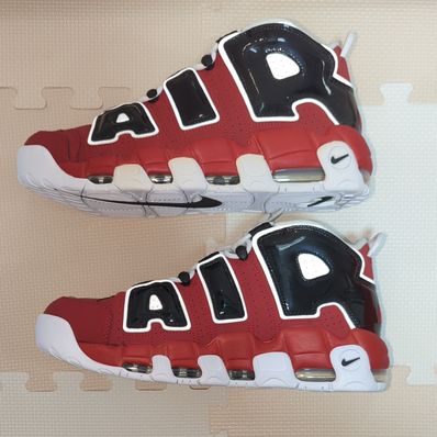 Nike Air More Uptempo ’96 "Black and Varsity Red" (2021)
