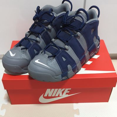 Nike Air More Uptempo '96 "Cool Grey/White/Midnight Navy"