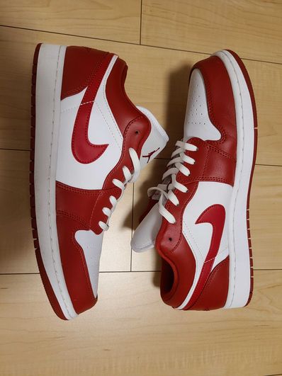 Nike Air Jordan 1 Low "Gym Red/White"