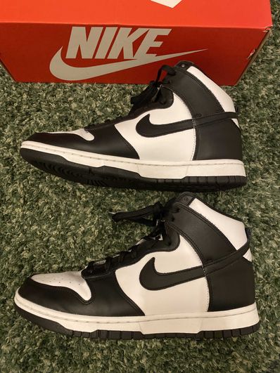 Nike Women's Dunk High "Black and White"