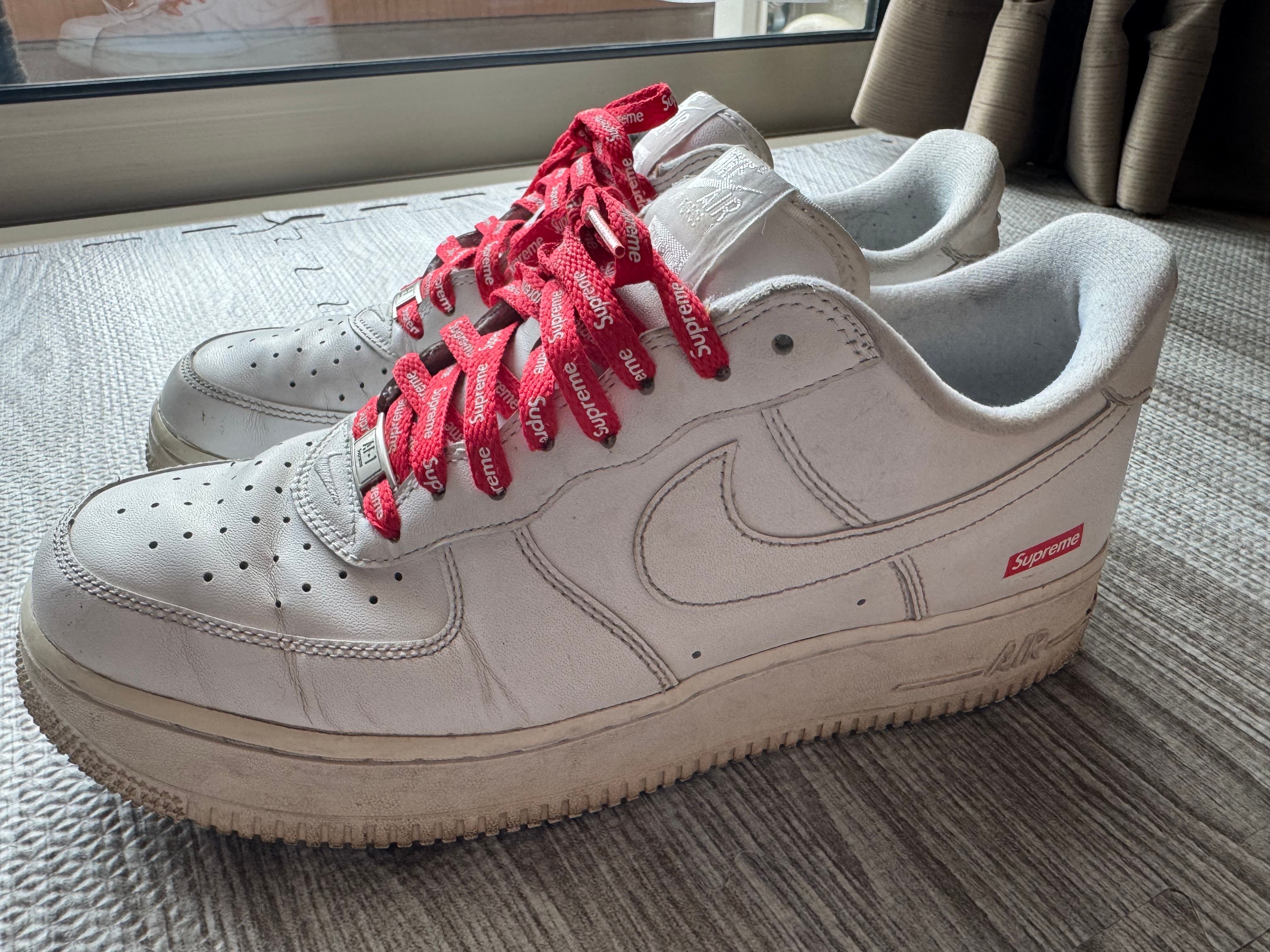 Supreme × Nike Air Force 1 Low "White"