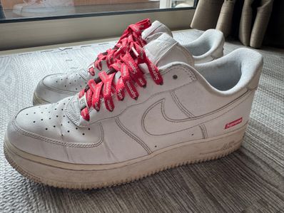 Supreme × Nike Air Force 1 Low "White"