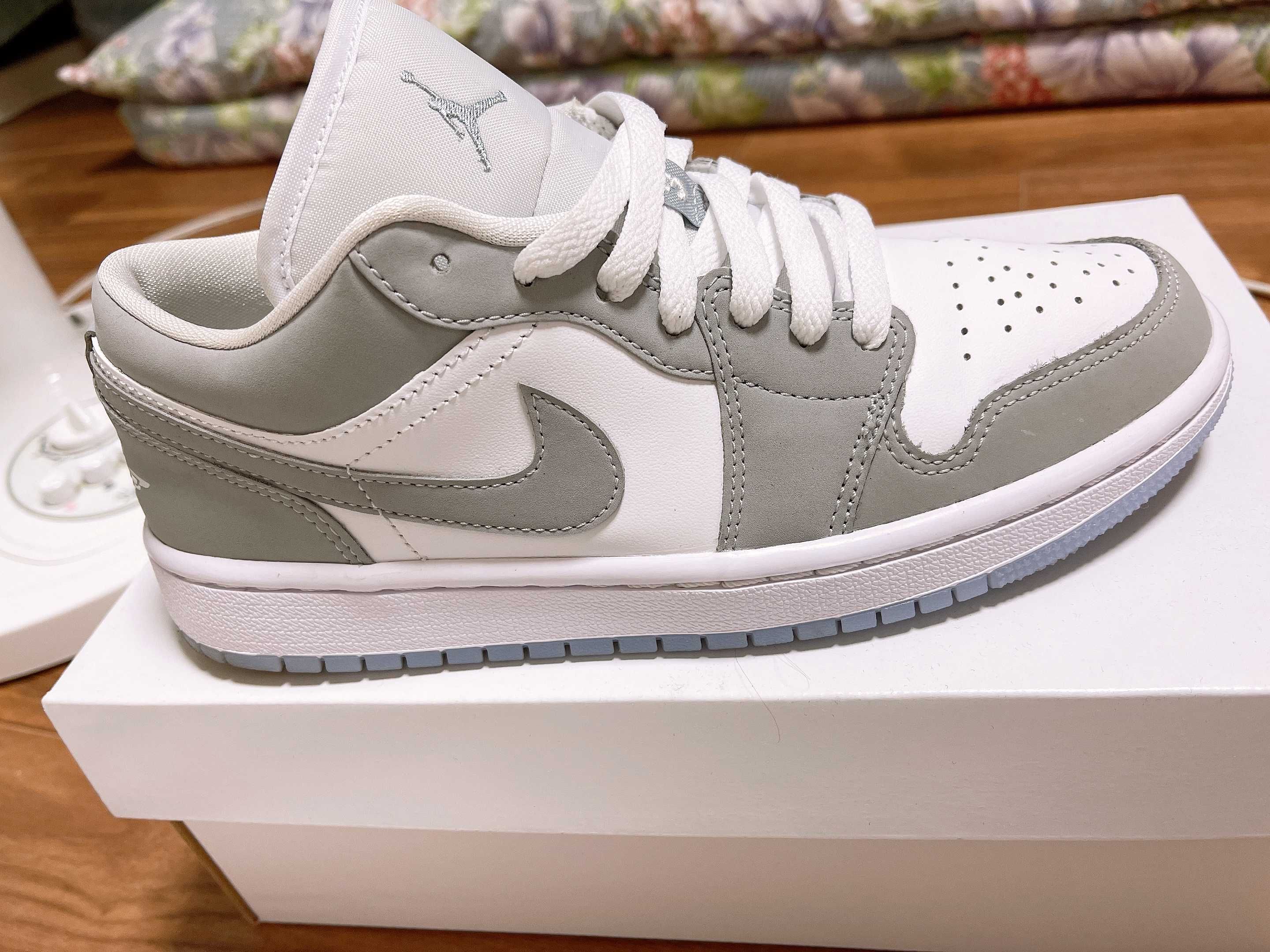 Nike Women's Air Jordan 1 Low "Wolf Grey"