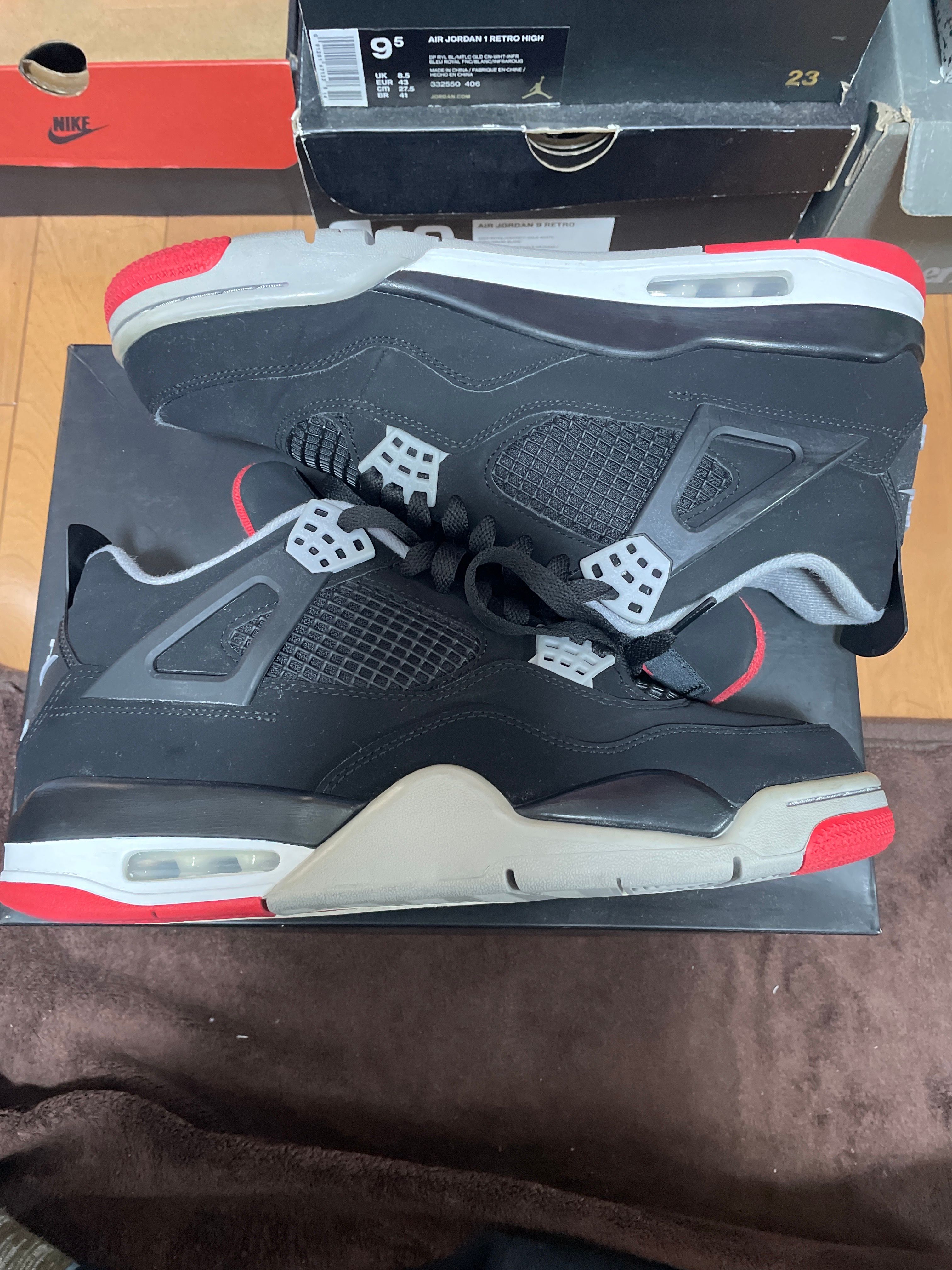 Nike Air Jordan 4 Retro "Bred" (2019)