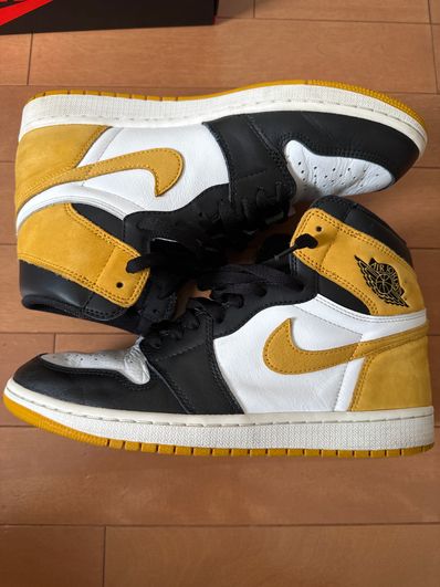 Nike Air Jordan 1 Retro High OG "Black Toe/Yellow Ochre"