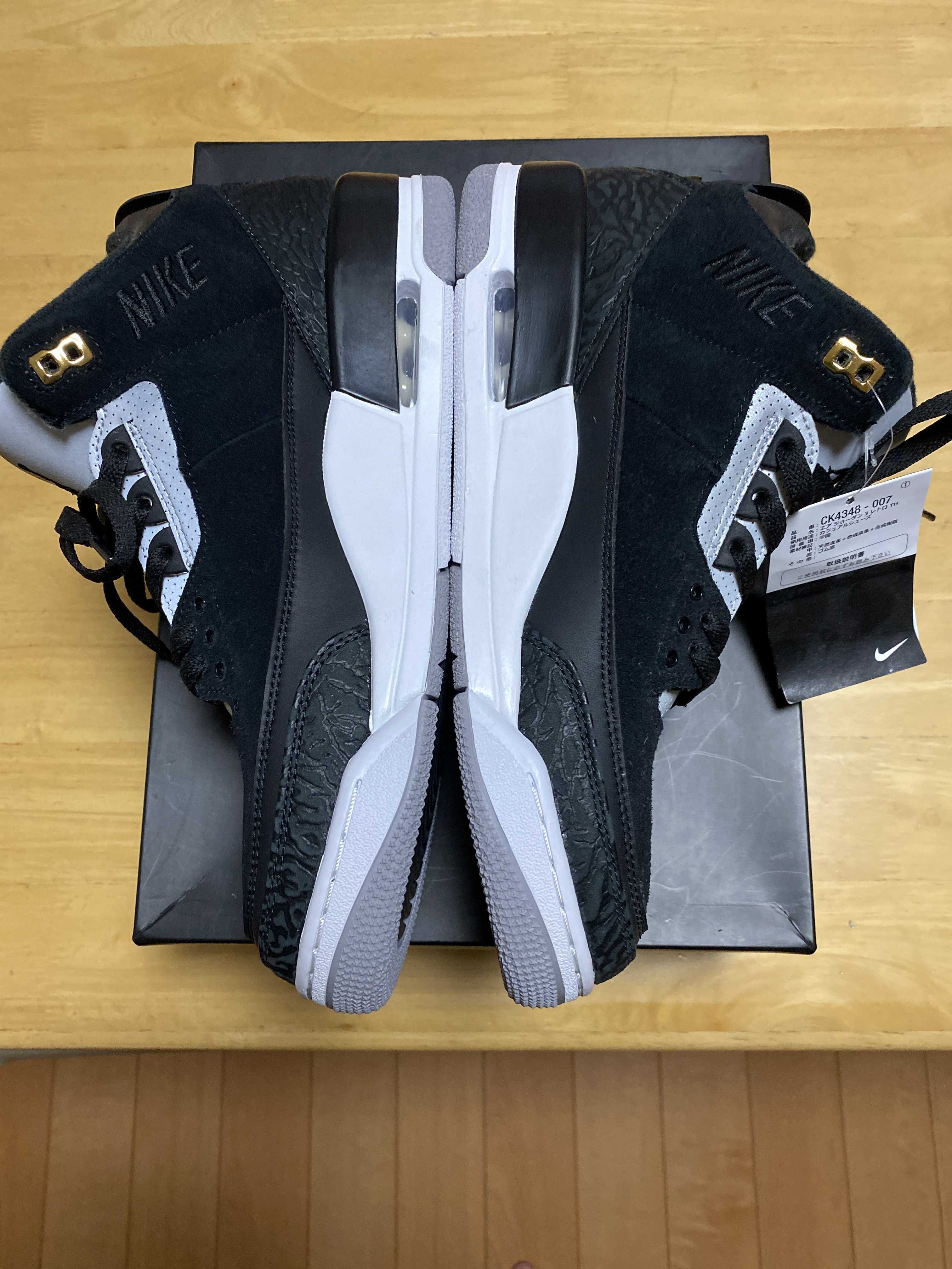 Nike Air Jordan 3 Retro Tinker "Black/Cement Grey"