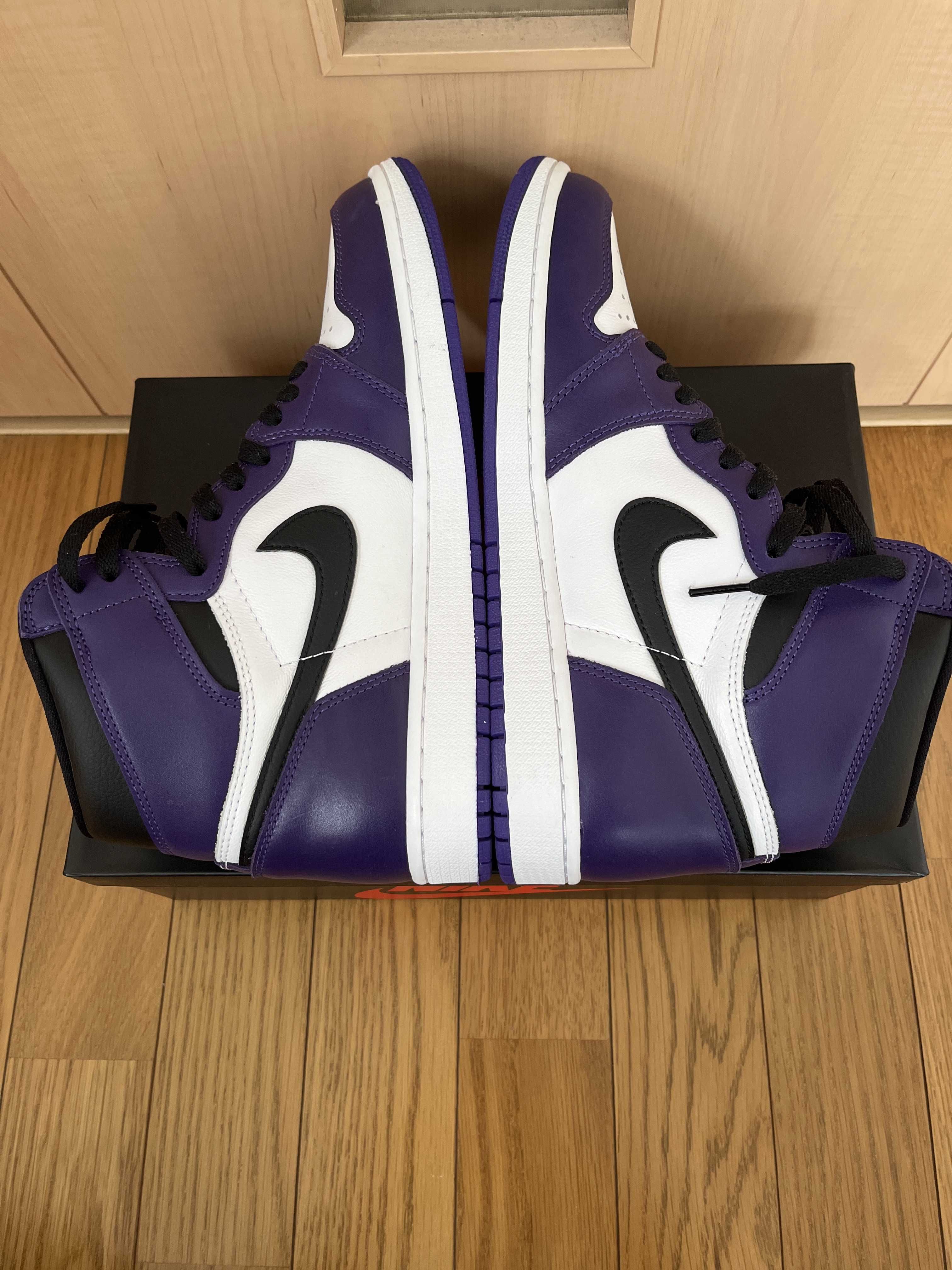 Nike Air Jordan 1 Retro High OG "Court Purple White/Black" (2020)