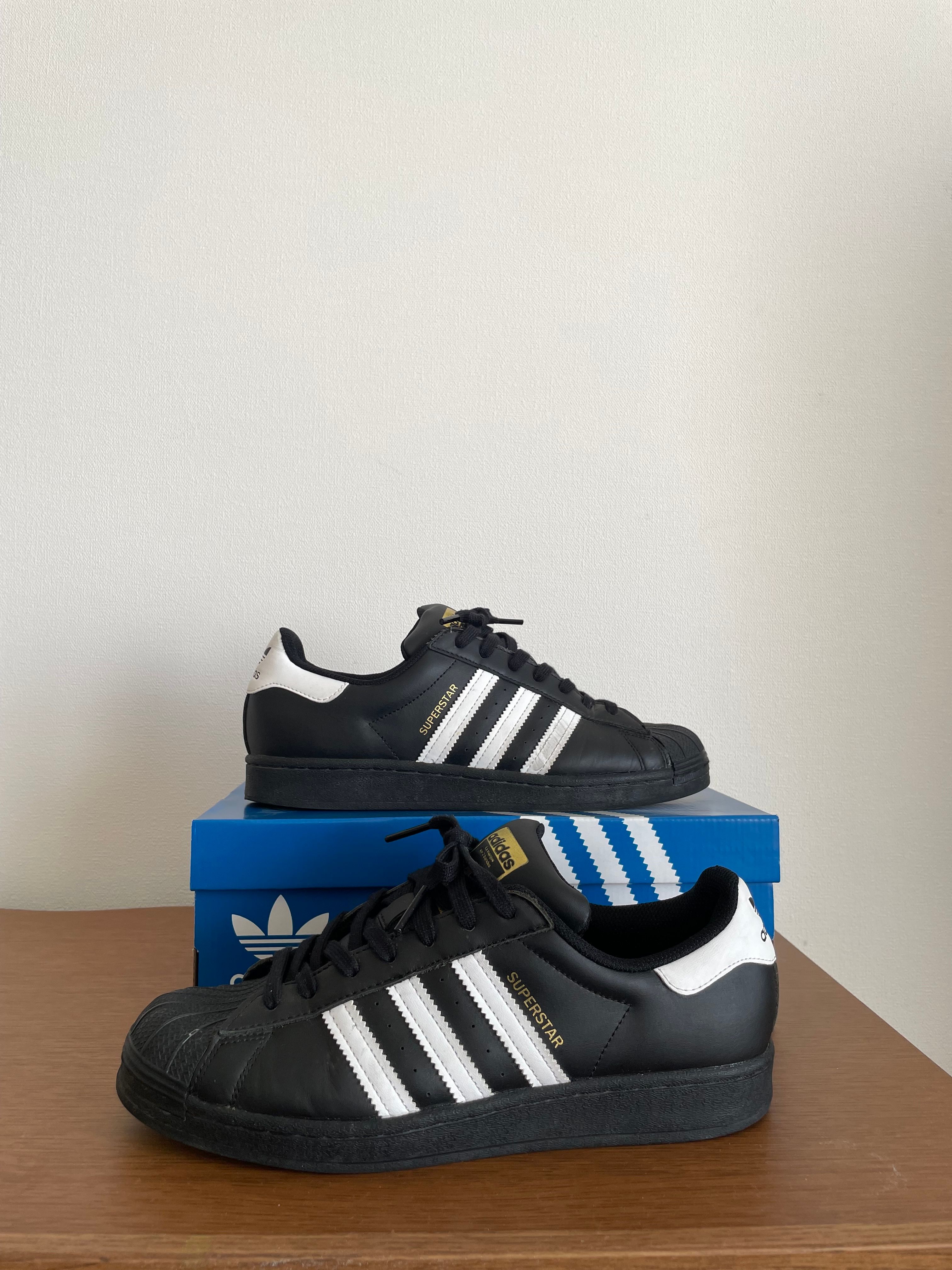 adidas Superstar "Core Black/Footwear White"
