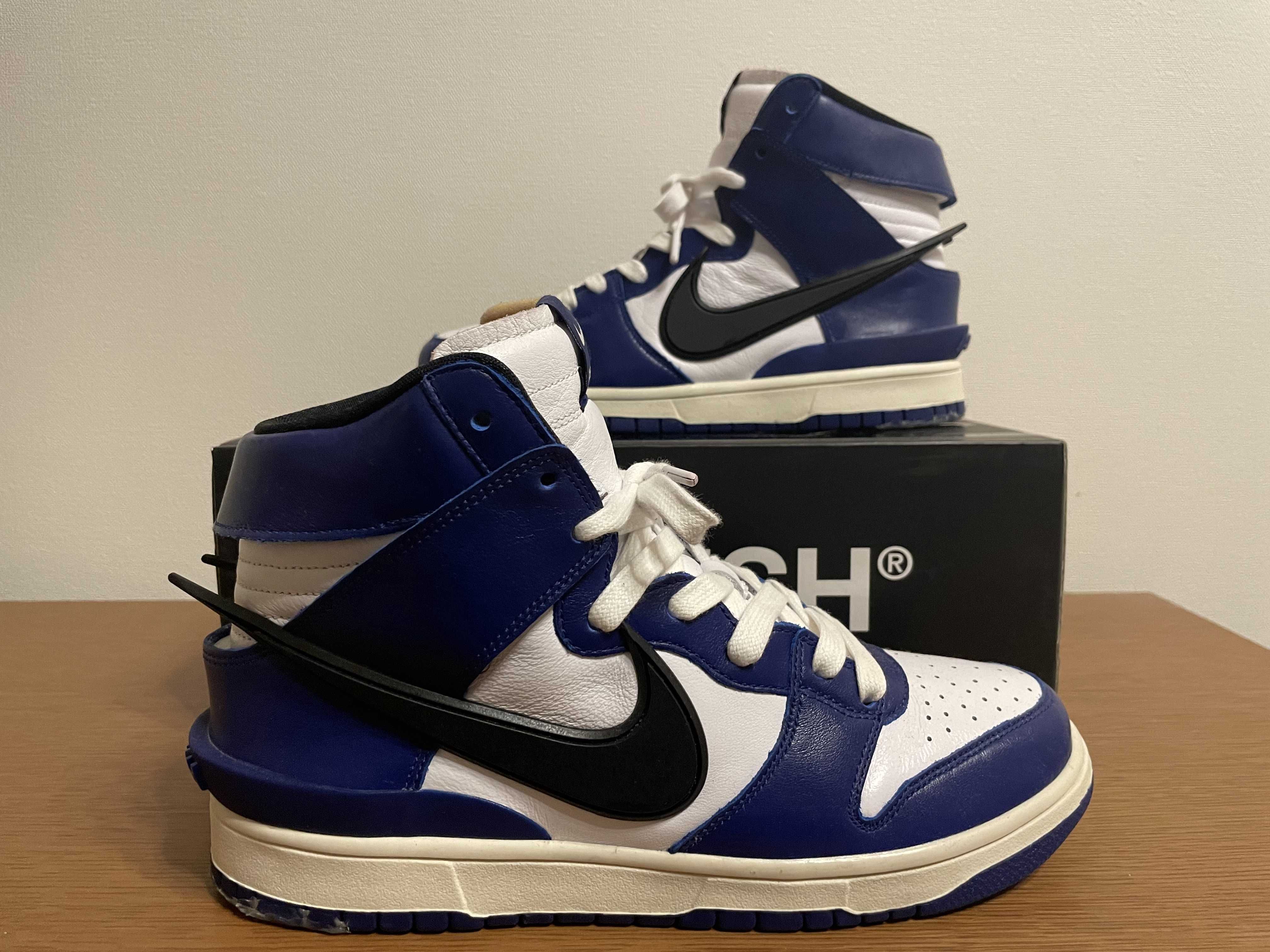 AMBUSH × NIKE DUNK HIGH "DEEP ROYAL"