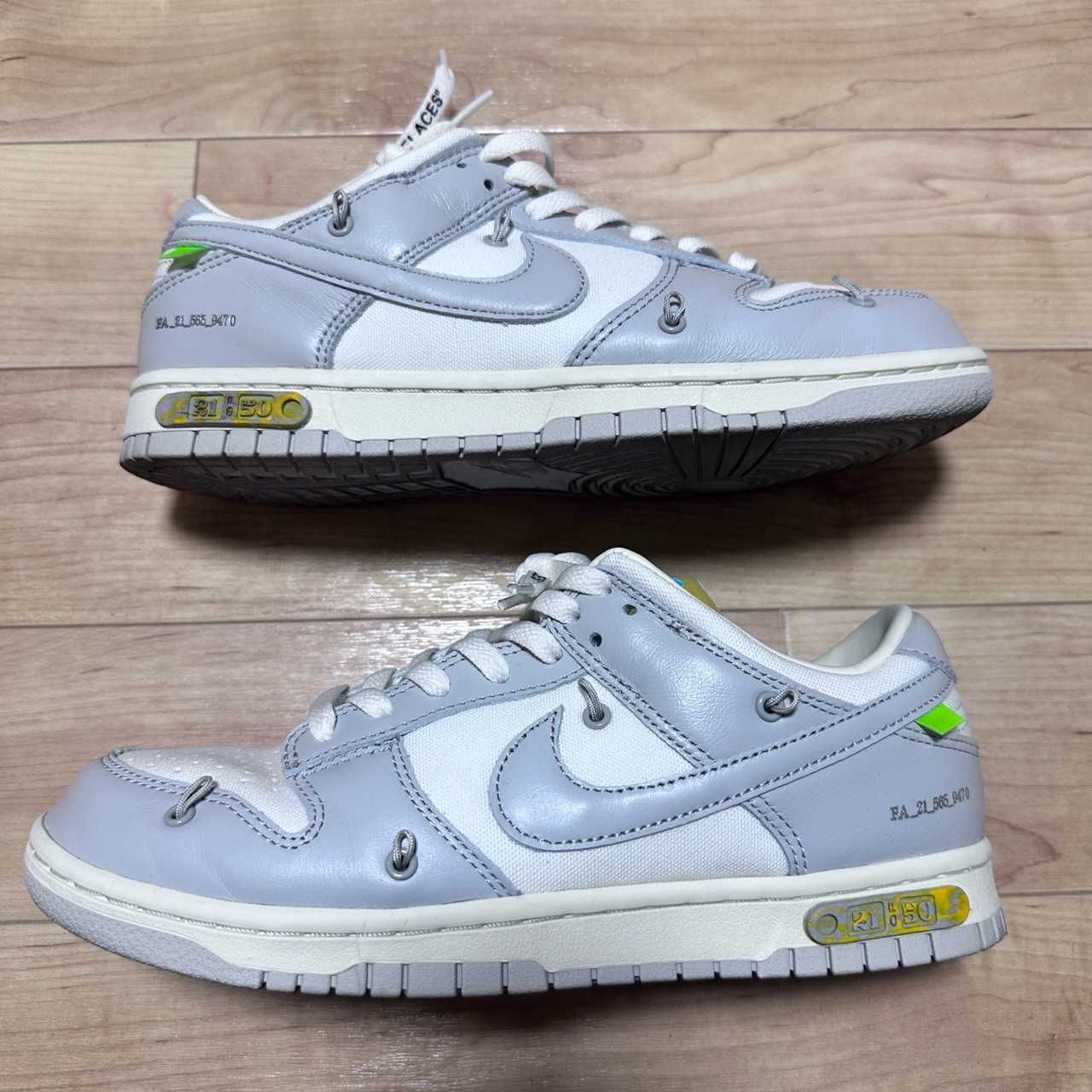 Off-White × Nike Dunk Low 1 of 50 "Lot.21"